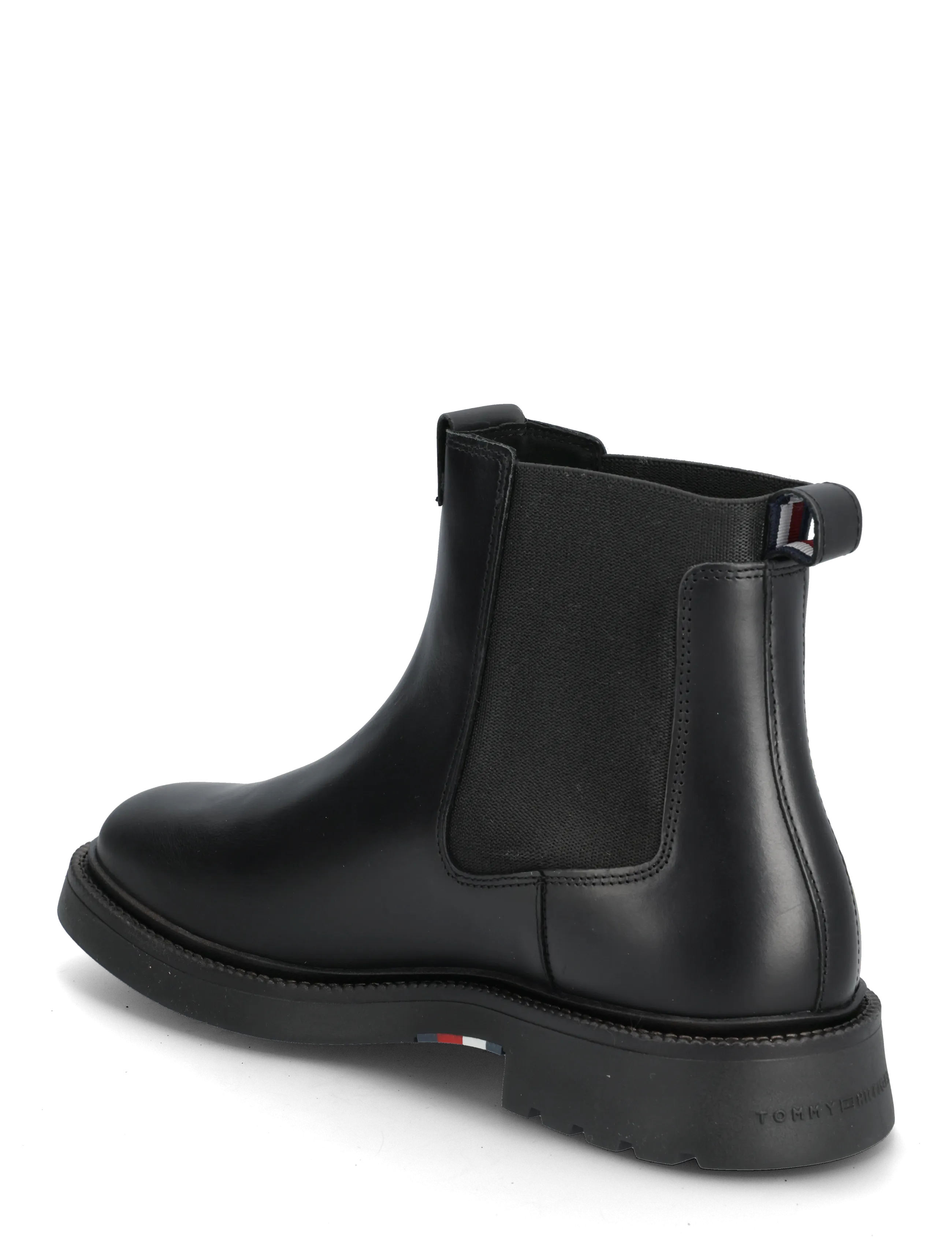 Tommy Hilfiger - HILFIGER COMFORT LWT LTH CHELSEA - chelsea boots - black - 2