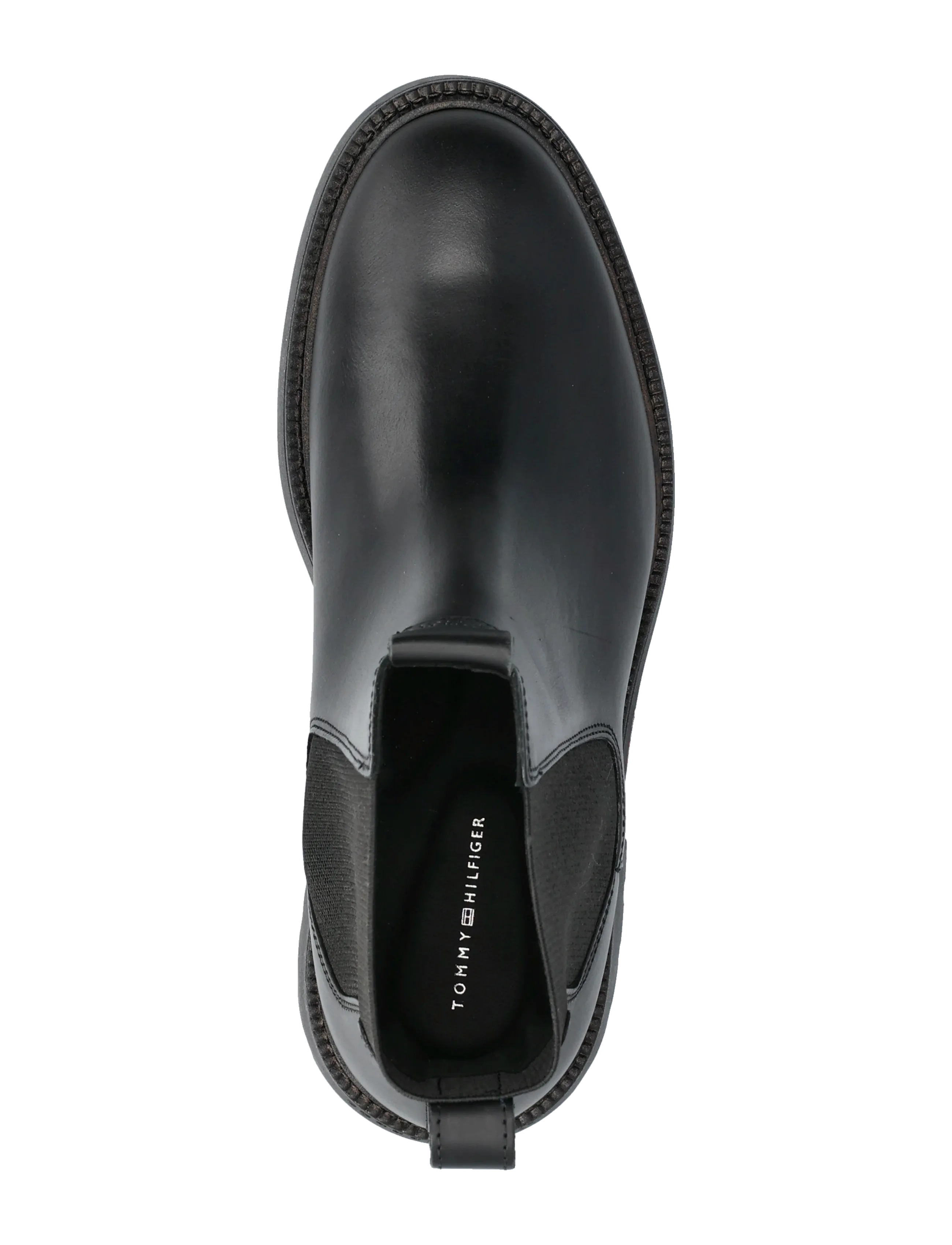 Tommy Hilfiger - HILFIGER COMFORT LWT LTH CHELSEA - chelsea boots - black - 3