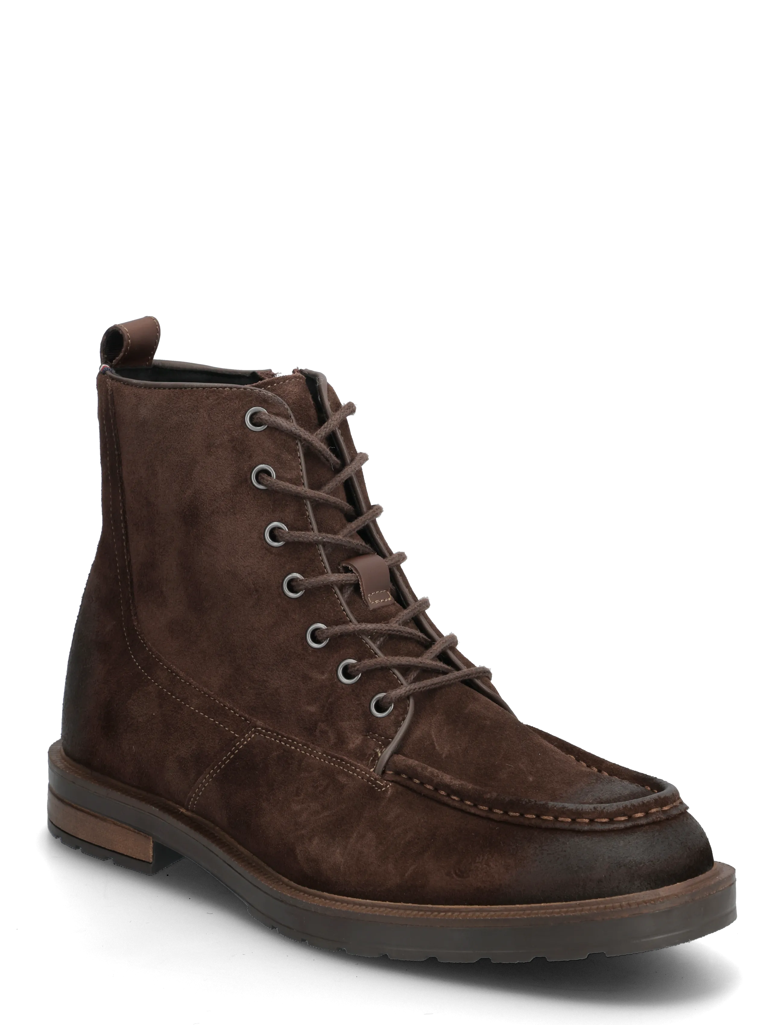 Tommy Hilfiger CLEATED HILFIGER W SDE MOC BOOT - Tommy Hilfiger - LEGACY BROWN / brown