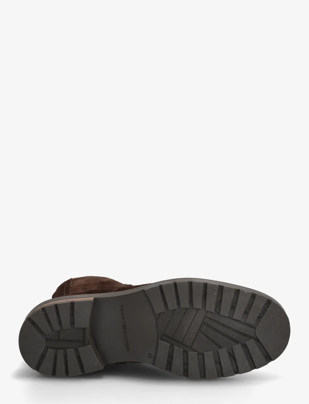 Tommy Hilfiger - CLEATED HILFIGER W SDE MOC BOOT - støvler med snøre - legacy brown - 4