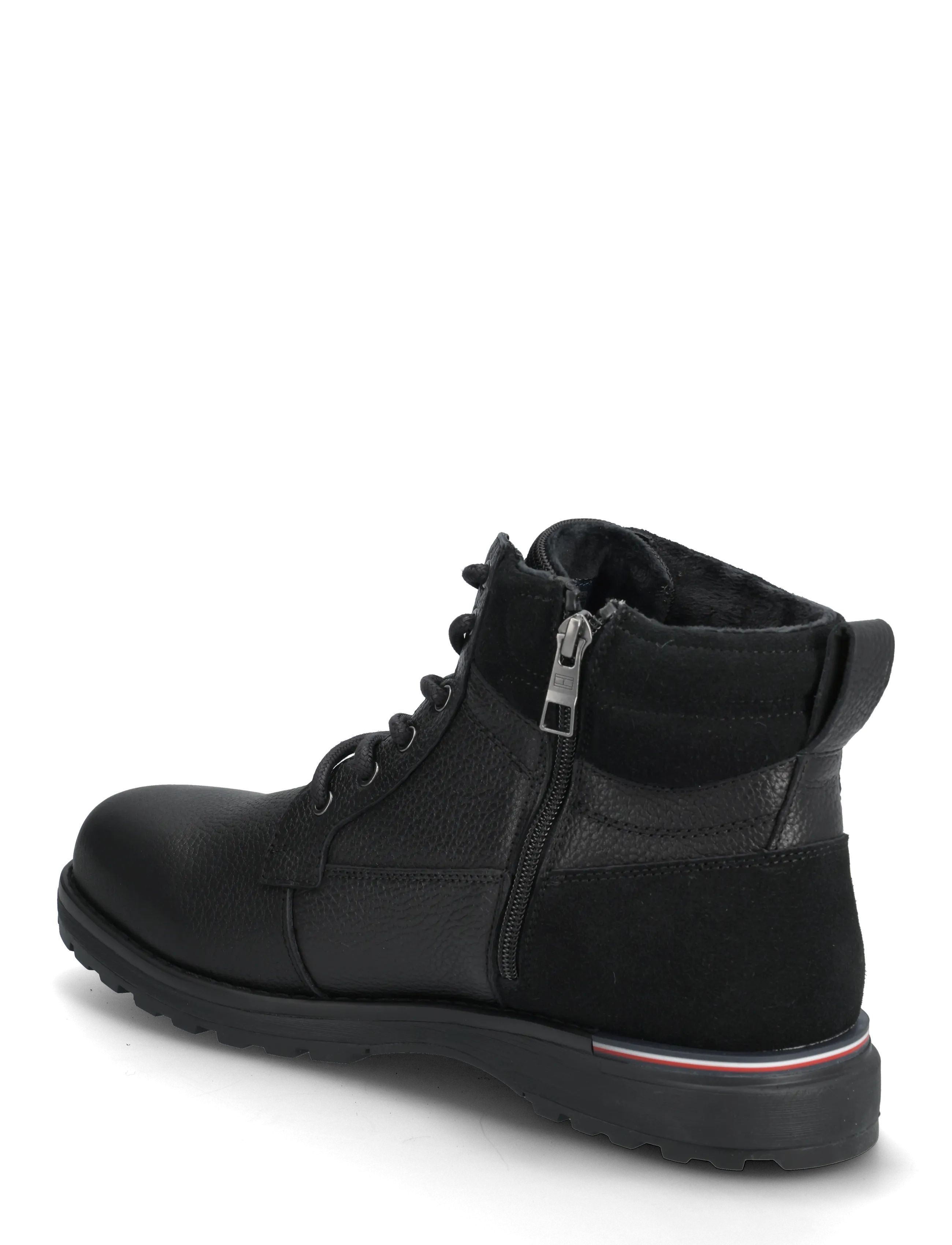 Tommy Hilfiger - CORPORATE W LTH LACE BOOT - schnürboots - black - 2