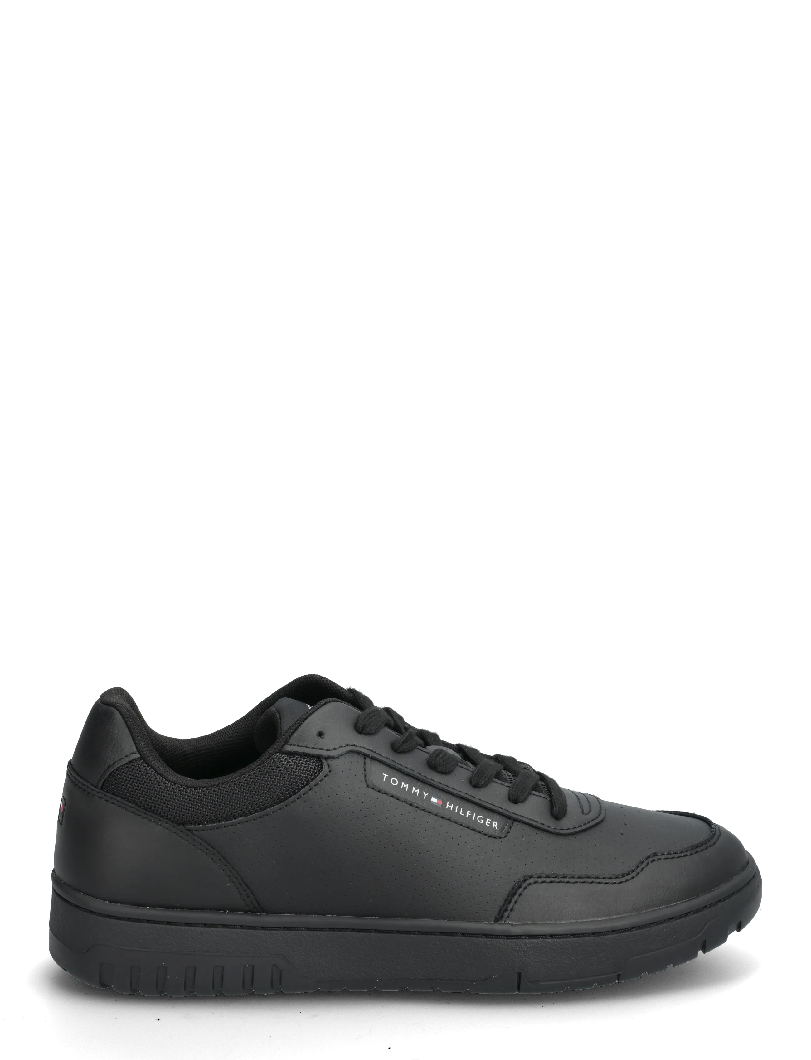 Tommy Hilfiger - TH BASKET CORE LTH - low tops - black - 1