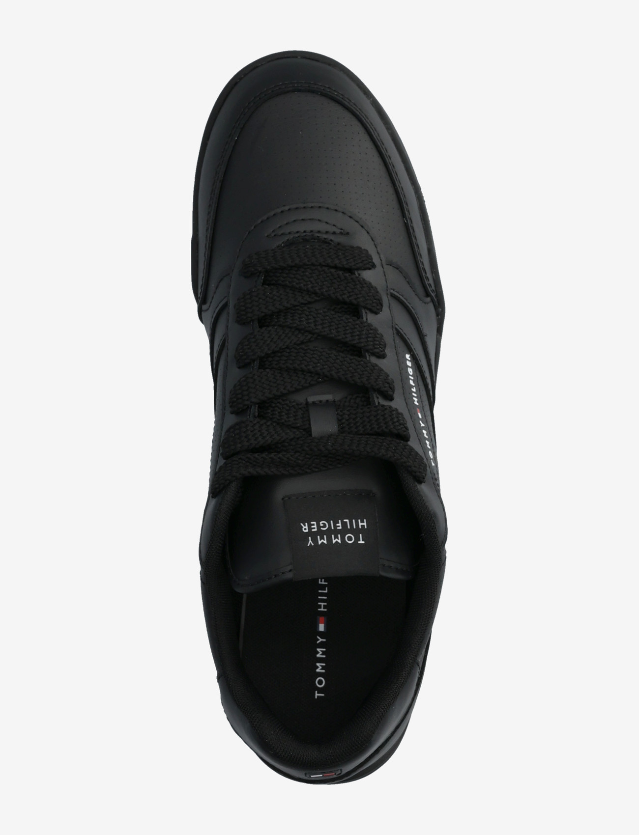 Tommy Hilfiger - LOPRO CUP LEATHER - madala säärega tossud - black - 3