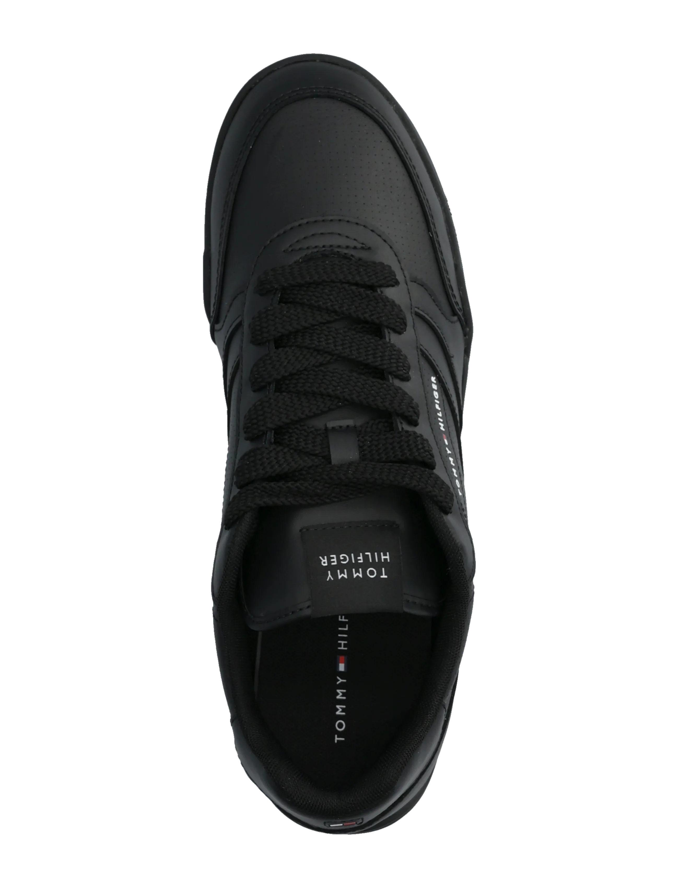 Tommy Hilfiger - LOPRO CUP LEATHER - lave sneakers - black - 3