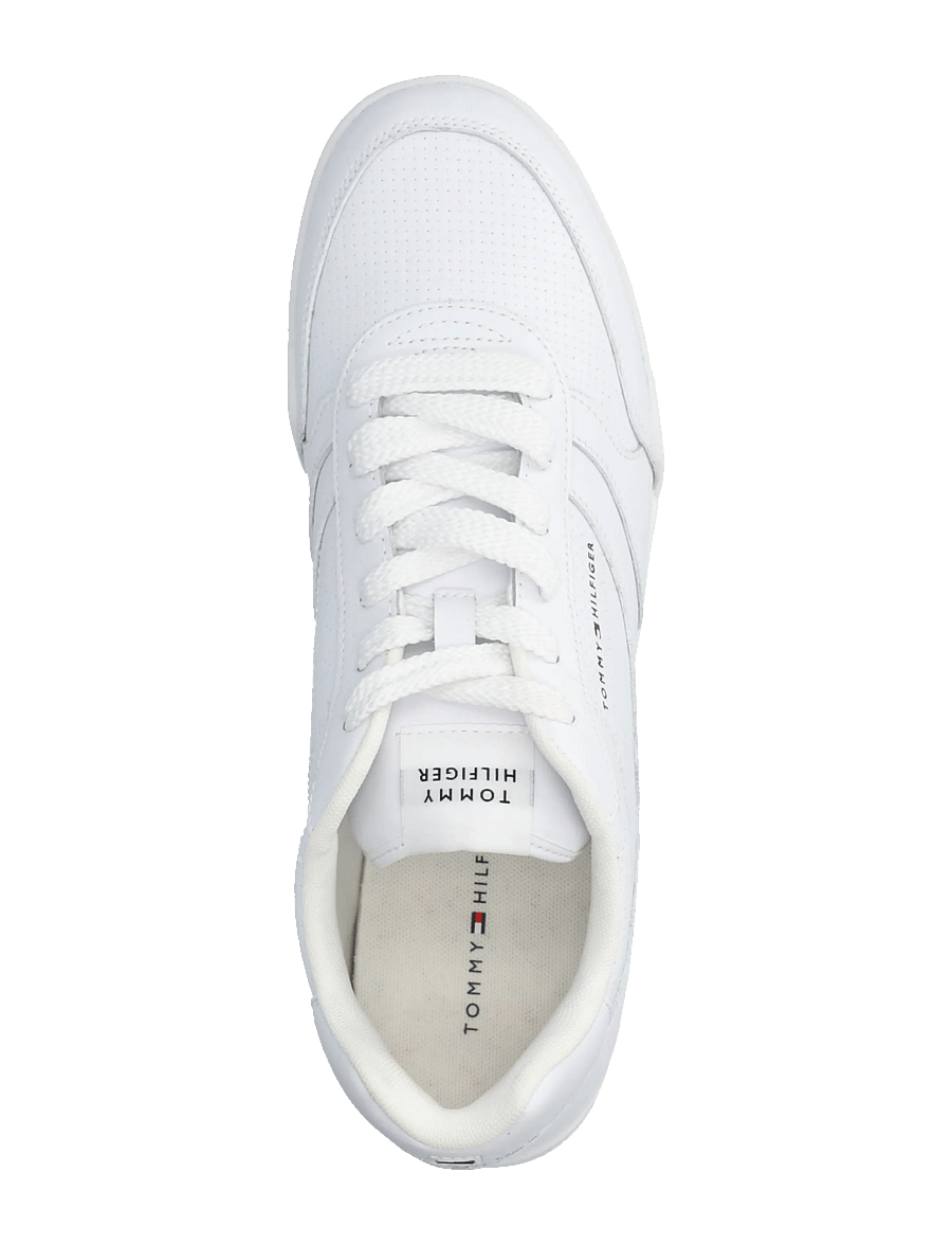 Tommy Hilfiger - LOPRO CUP LEATHER - matalavartiset tennarit - white - 3