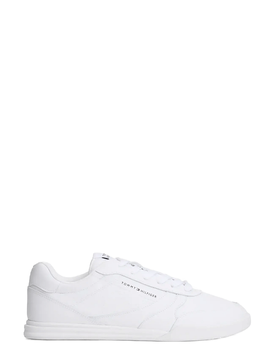 Tommy Hilfiger - LOPRO CUP LEATHER - matalavartiset tennarit - white - 5