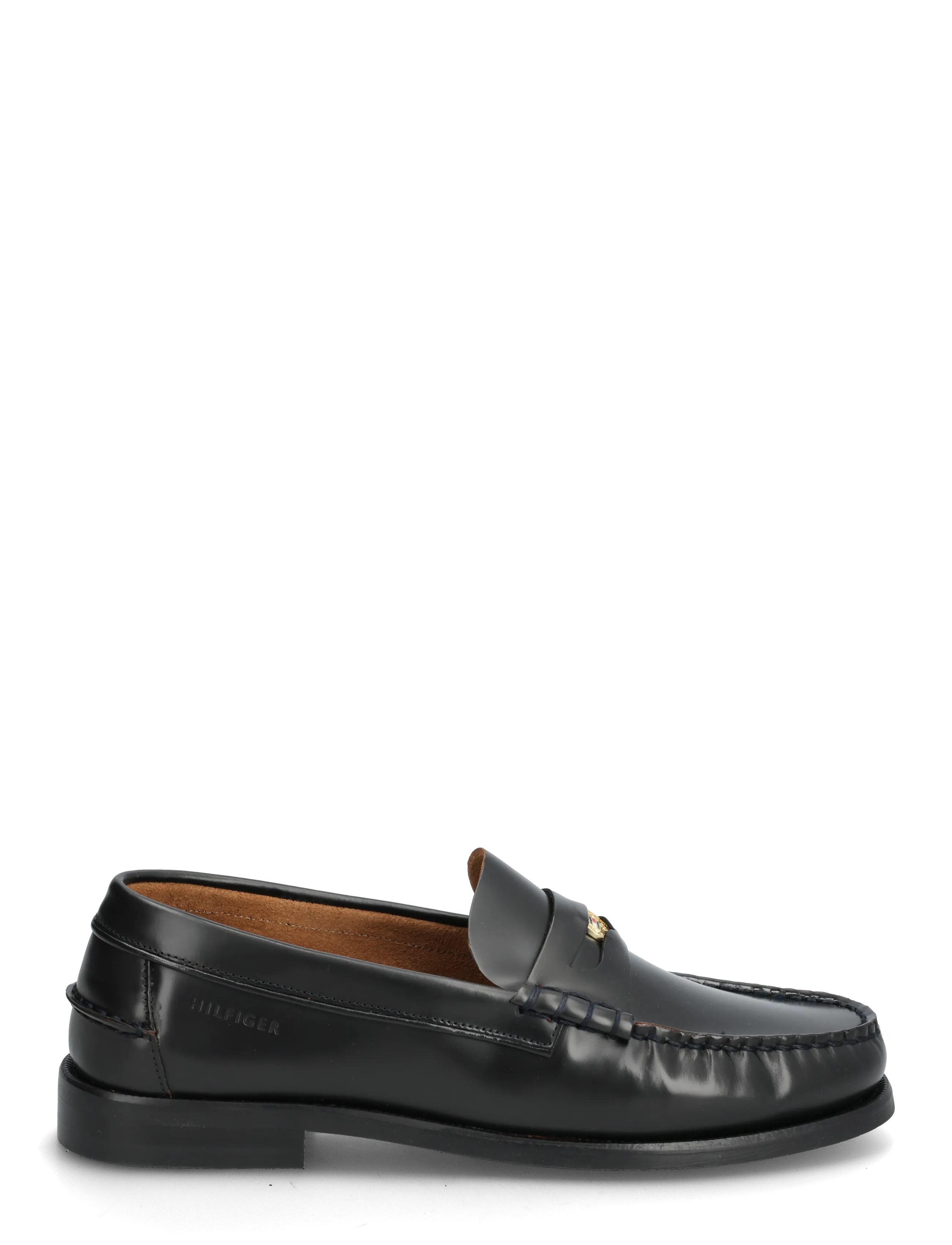Tommy Hilfiger - HILFIGER PENNY PATENT LTH LOAFER - desert sky - 1