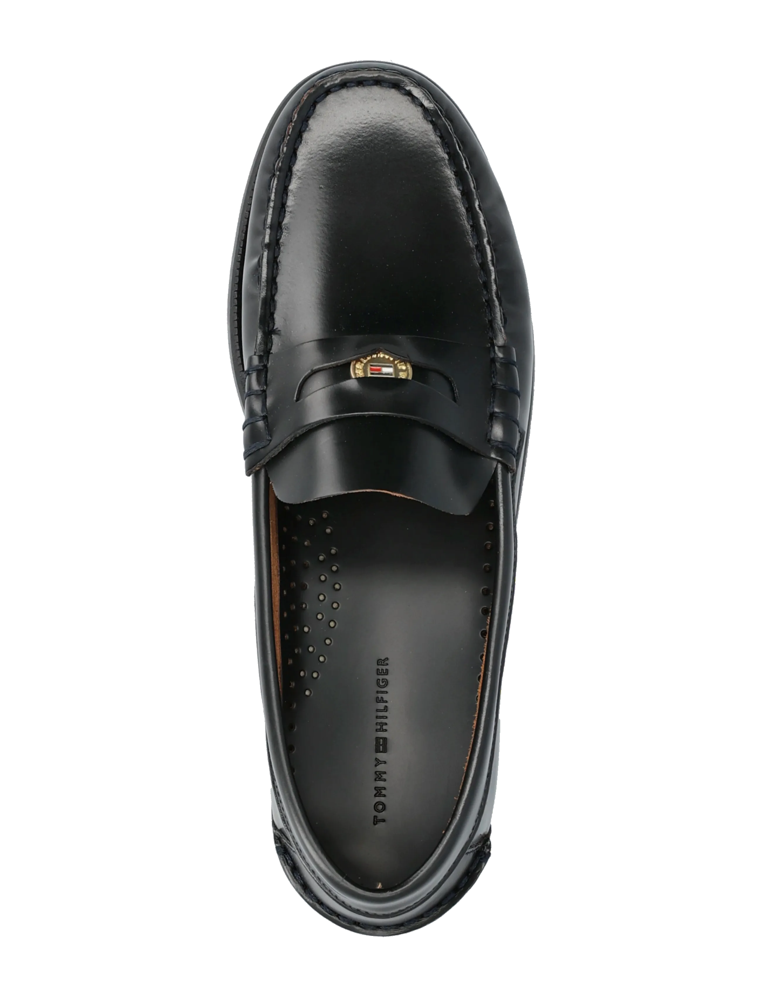 Tommy Hilfiger - HILFIGER PENNY PATENT LTH LOAFER - desert sky - 3