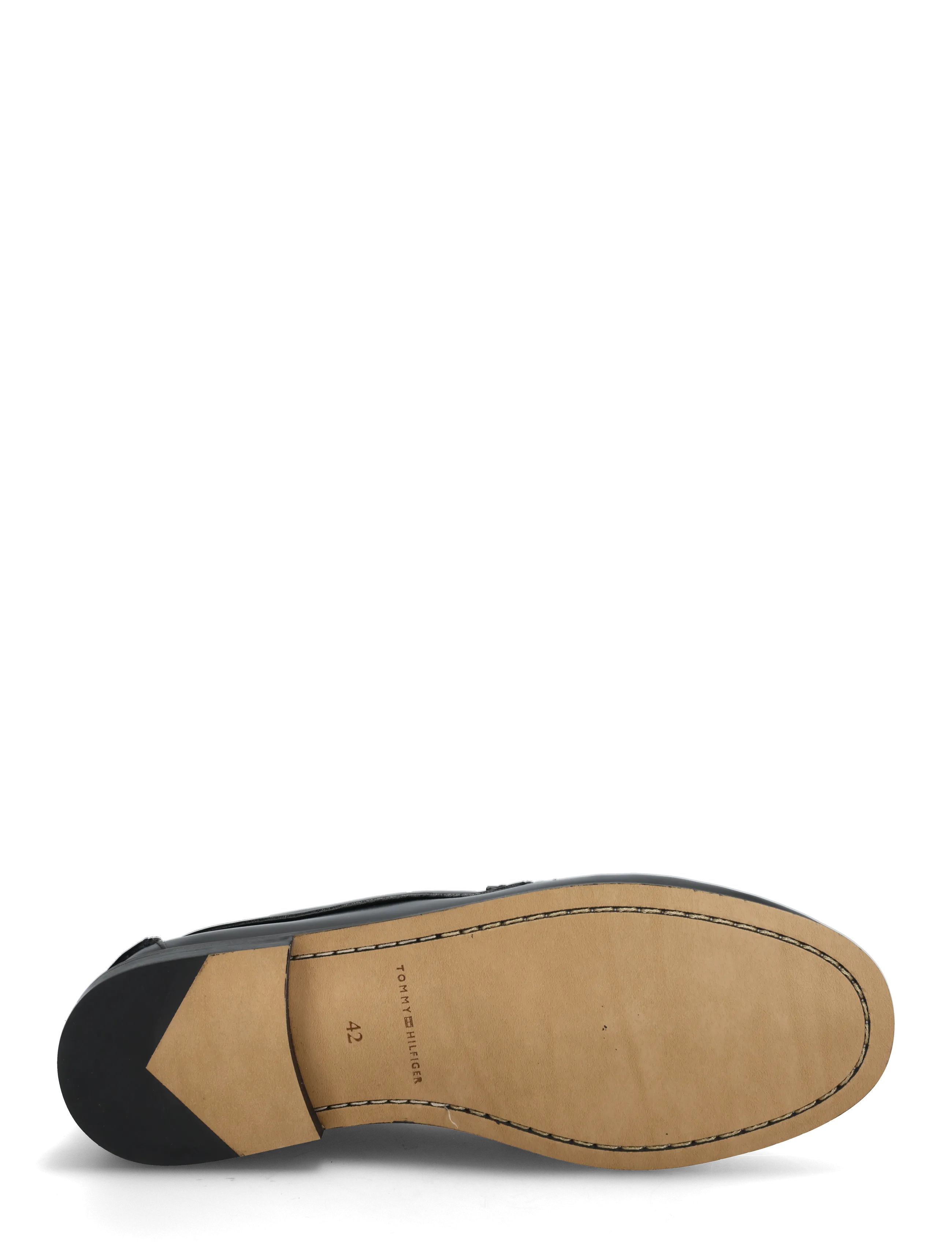 Tommy Hilfiger - HILFIGER PENNY PATENT LTH LOAFER - desert sky - 4