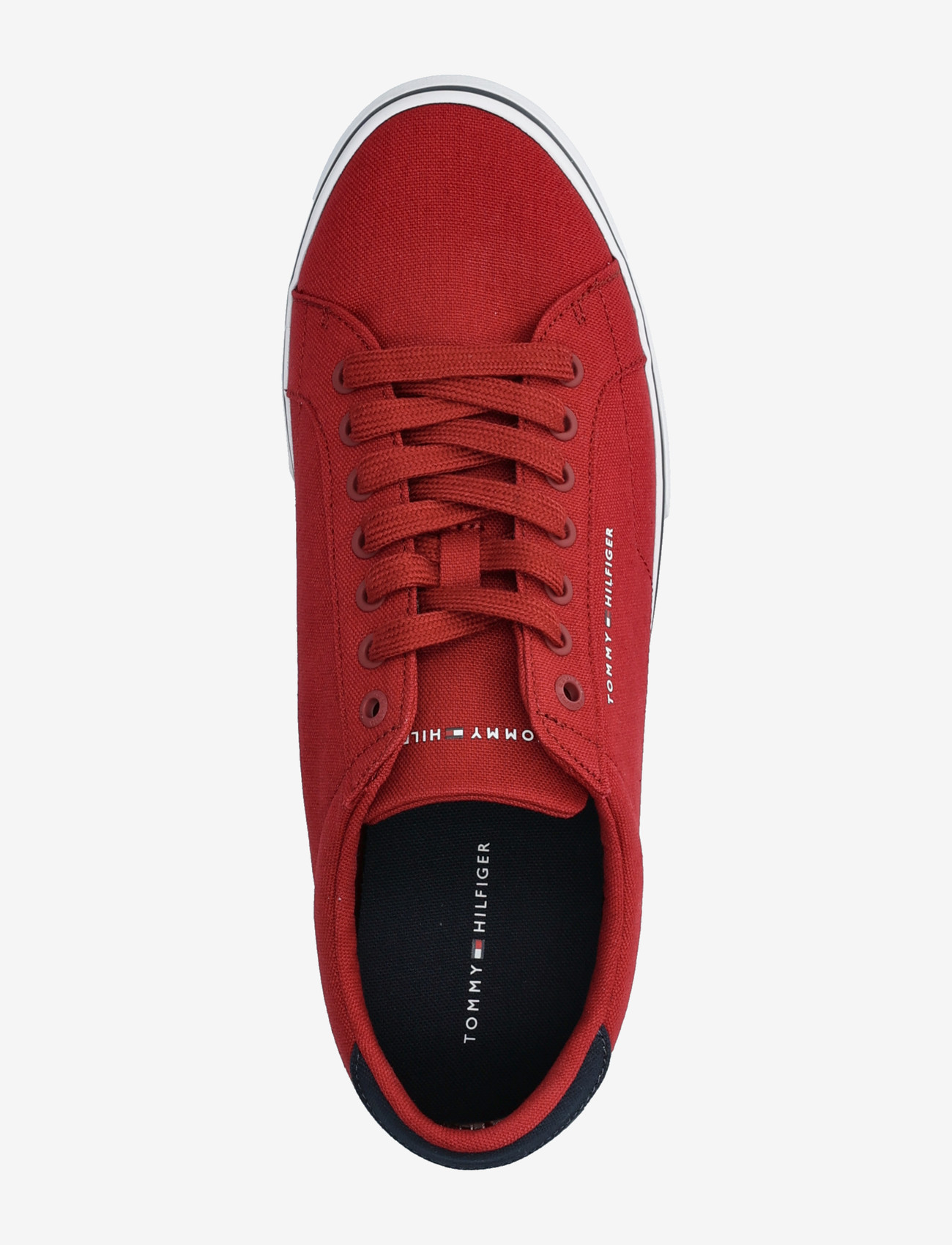 Tommy Hilfiger - VULC CORE LONG LACE - lave sneakers - regatta red - 3