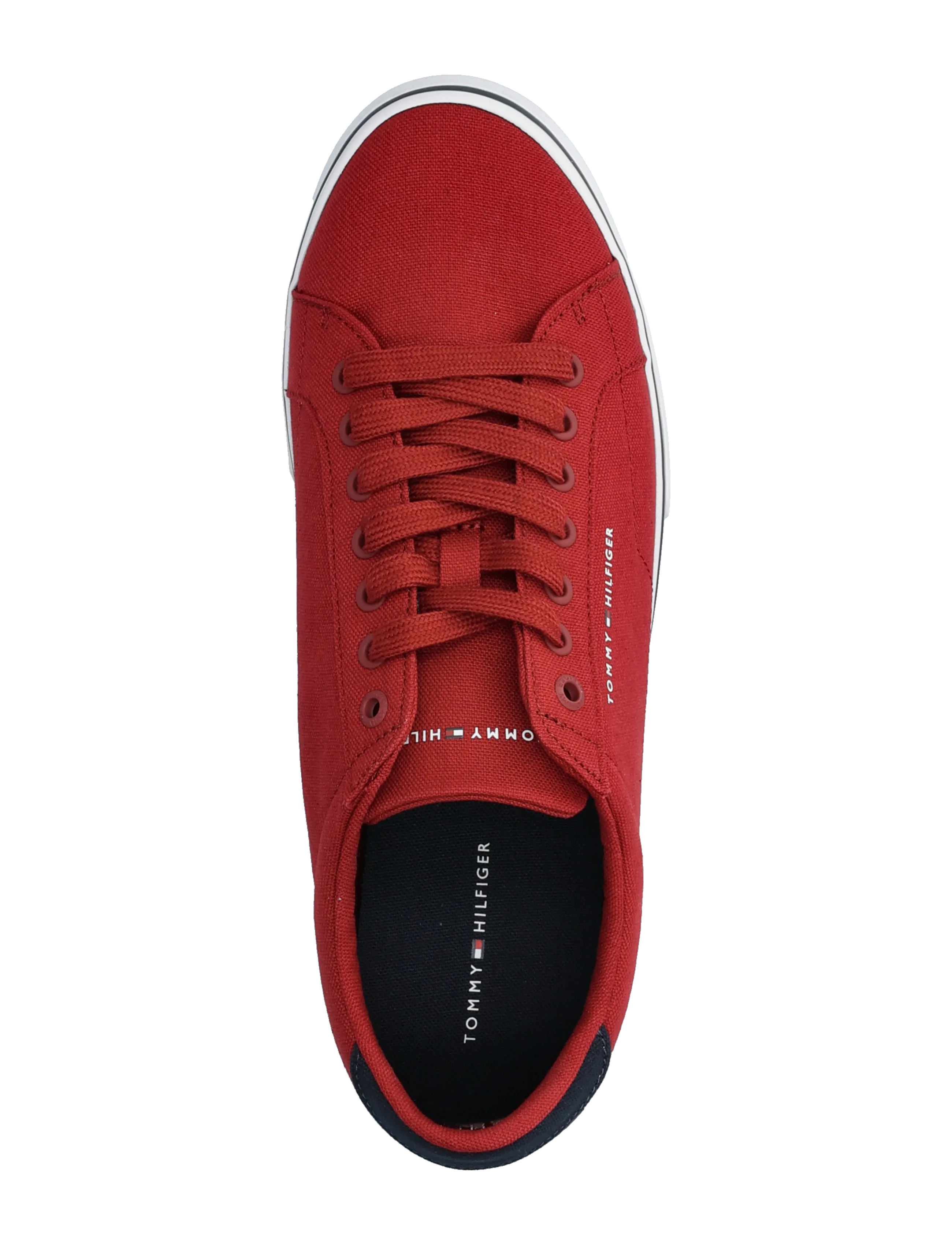 Tommy Hilfiger - VULC CORE LONG LACE - madala säärega tossud - regatta red - 3
