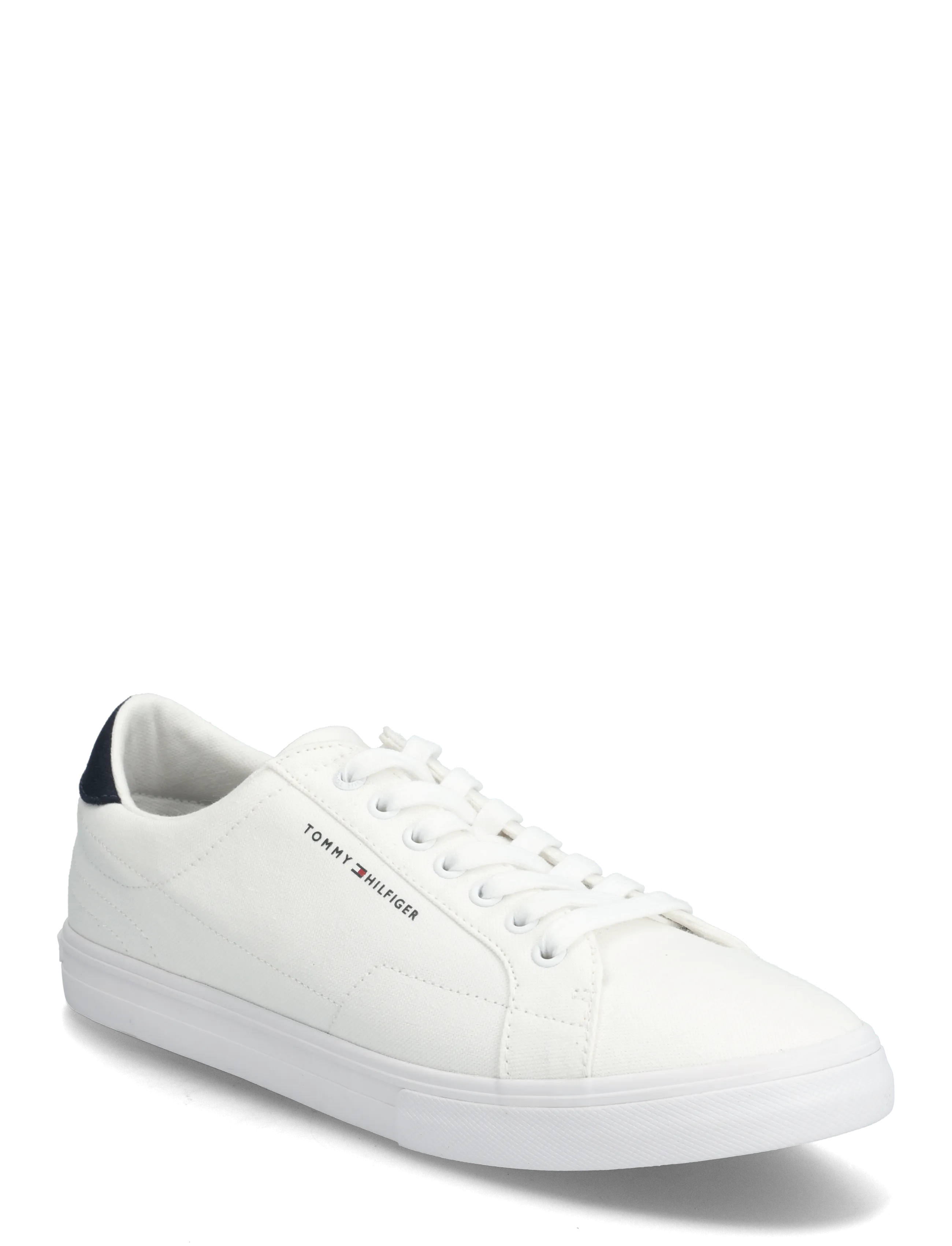 Tommy Hilfiger VULC CORE LONG LACE - Laag sneakers - WHITE / white
