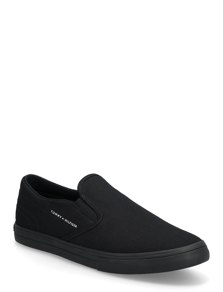 Tommy Hilfiger - VULC CORE SLIP ON - slip-on tossud - black - 0