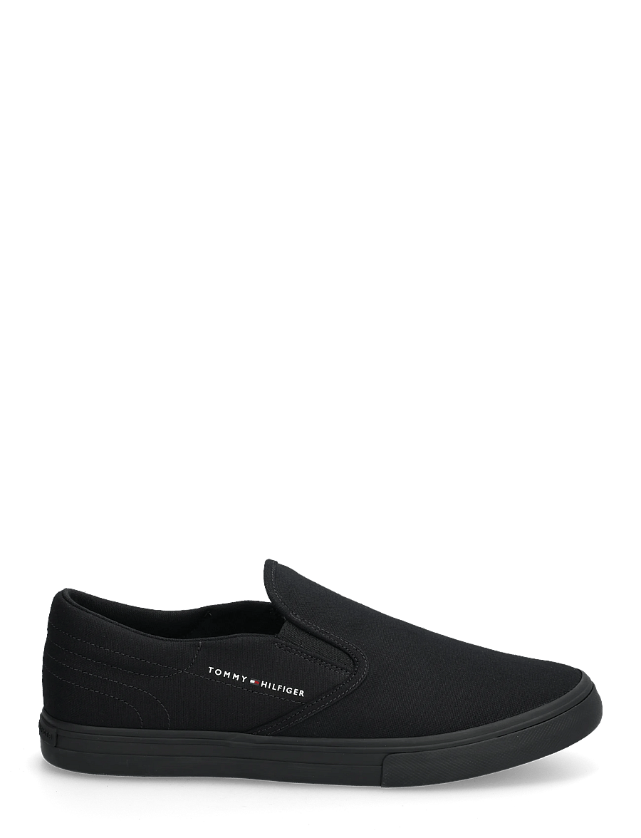 Tommy Hilfiger - VULC CORE SLIP ON - slip-on tossud - black - 1