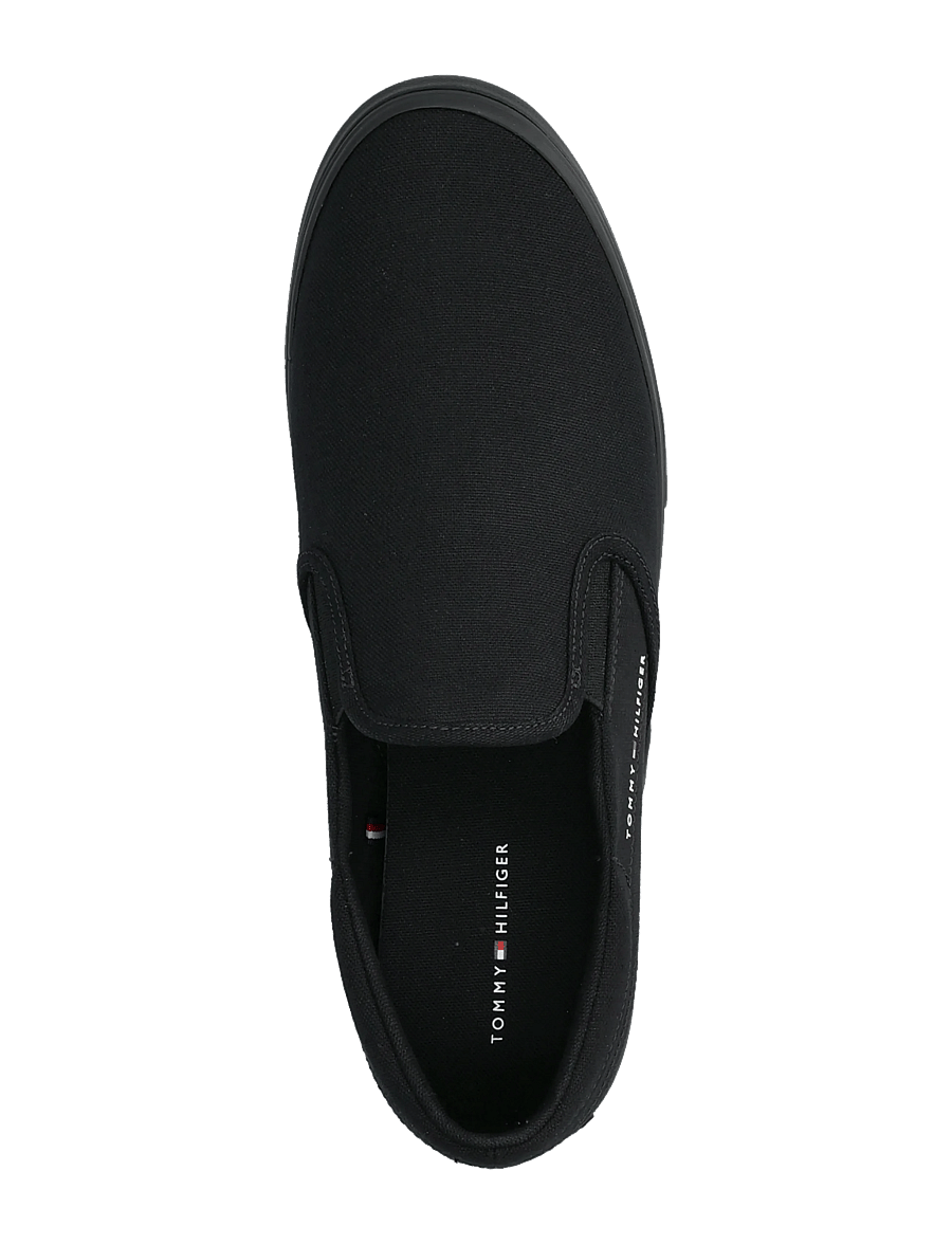 Tommy Hilfiger - VULC CORE SLIP ON - slip-on tossud - black - 3