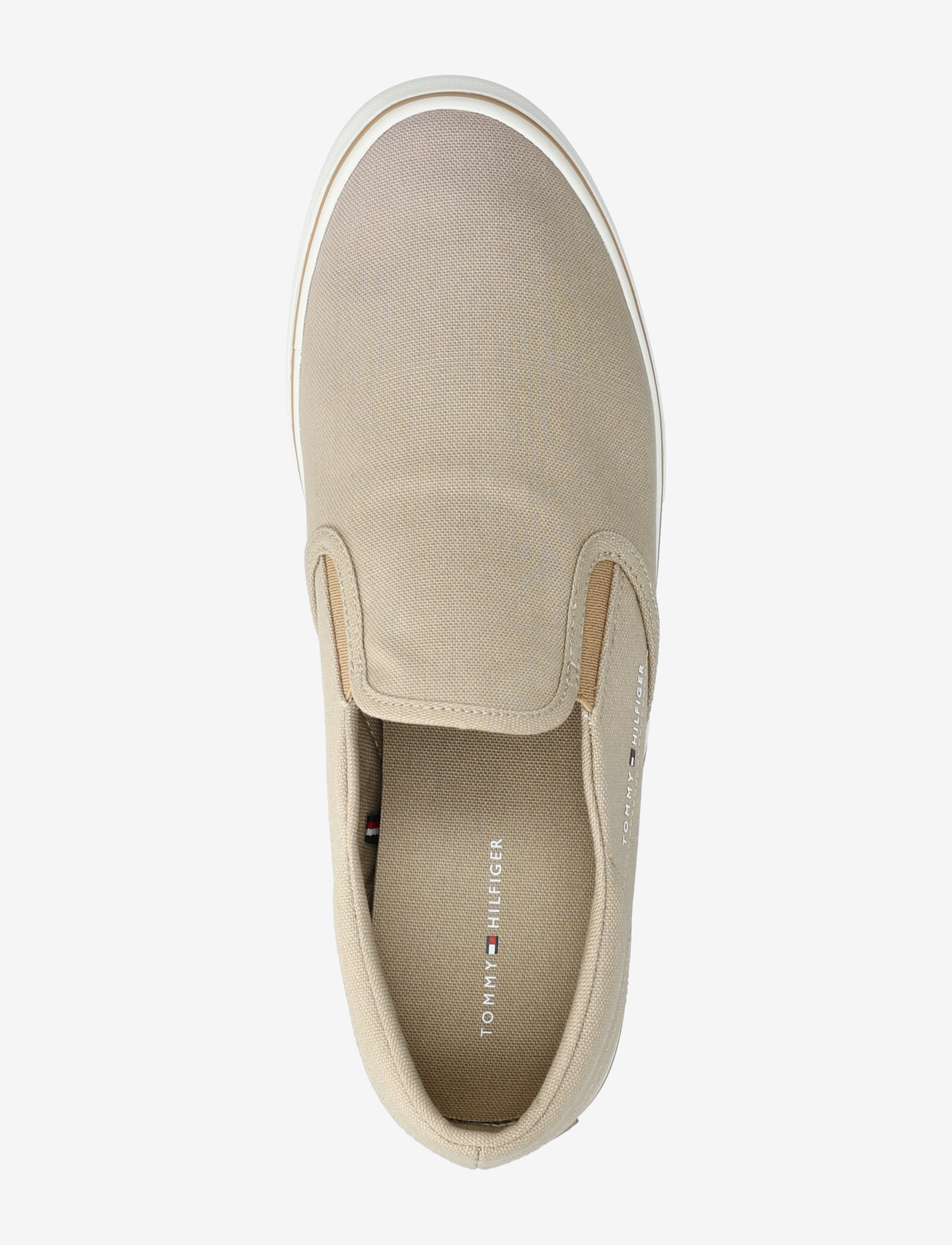 Tommy Hilfiger - VULC CORE SLIP ON - slip-on sneakers - sandalwood - 3