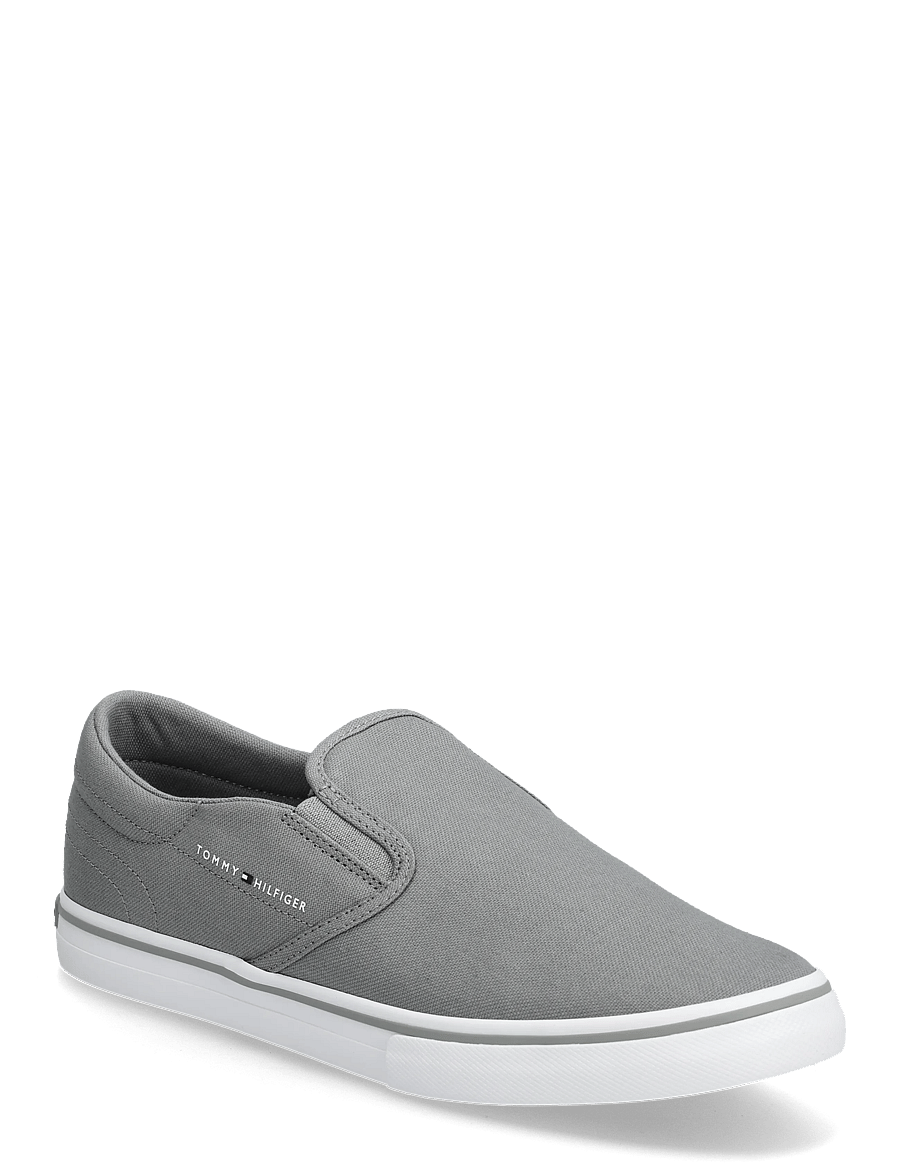 Tommy Hilfiger - VULC CORE SLIP ON - slip on sneakers - universal grey - 0