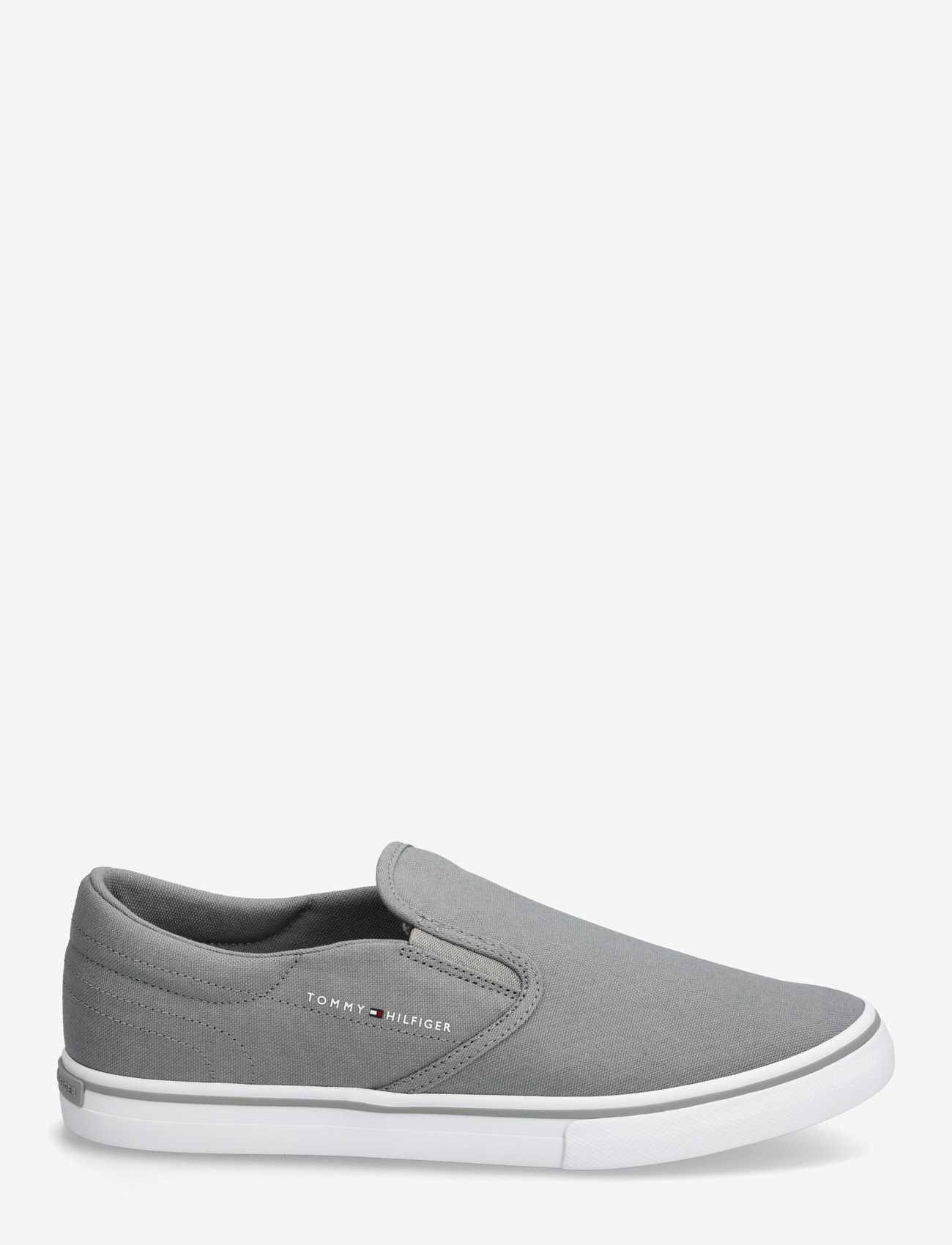 Tommy Hilfiger - VULC CORE SLIP ON - slip on sneakers - universal grey - 1
