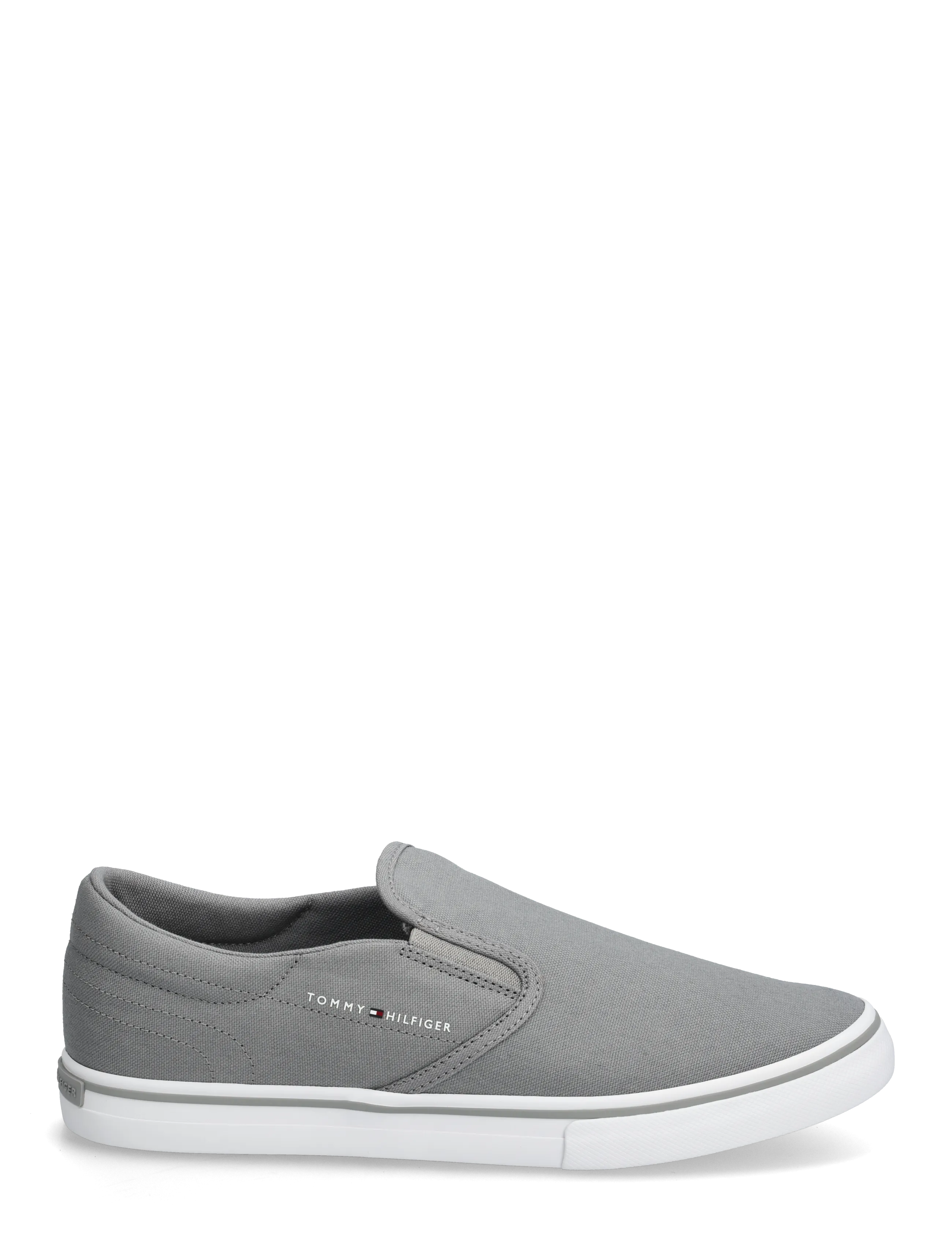 Tommy Hilfiger - VULC CORE SLIP ON - slip on sneakers - universal grey - 1