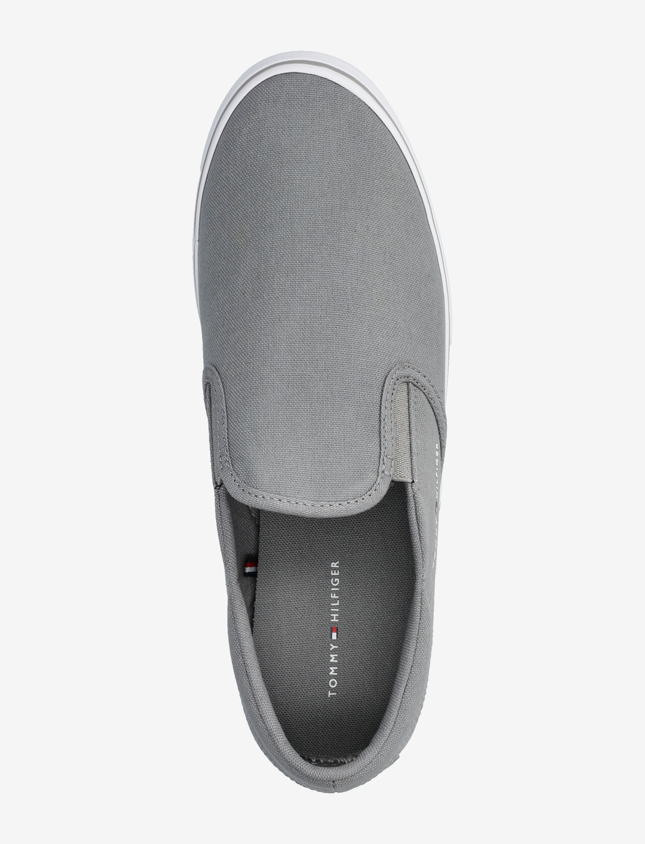 Tommy Hilfiger - VULC CORE SLIP ON - slip on sneakers - universal grey - 3