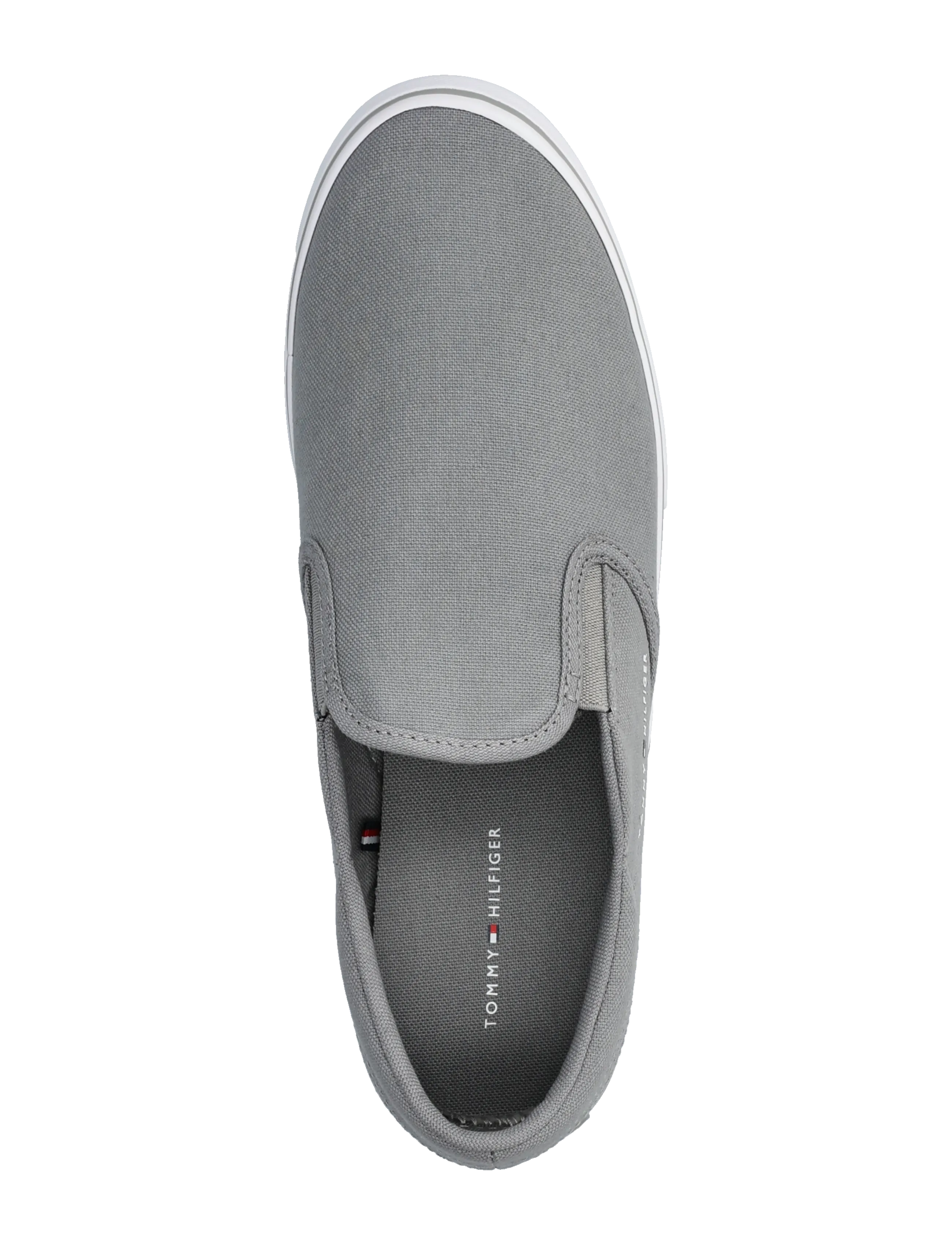 Tommy Hilfiger - VULC CORE SLIP ON - premium stiilid - universal grey - 3