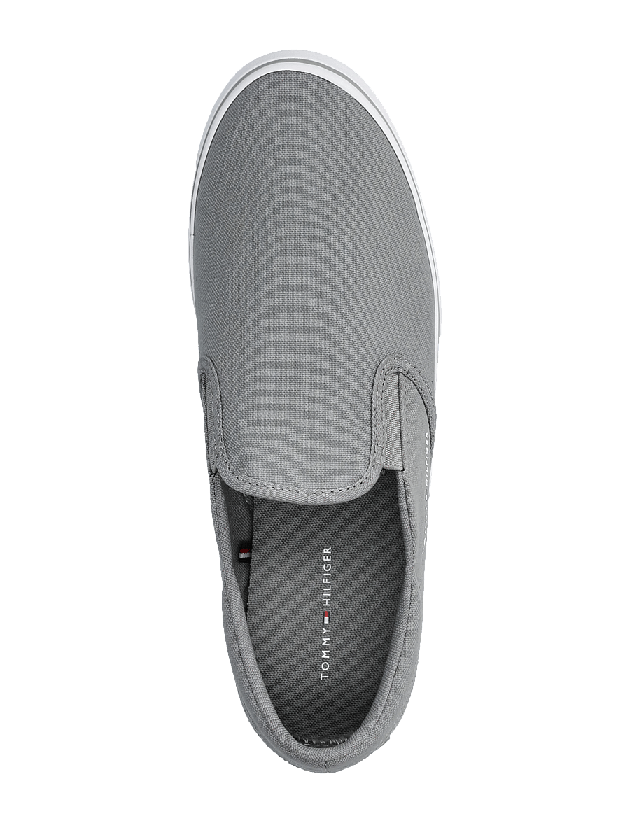 Tommy Hilfiger - VULC CORE SLIP ON - slip on sneakers - universal grey - 3