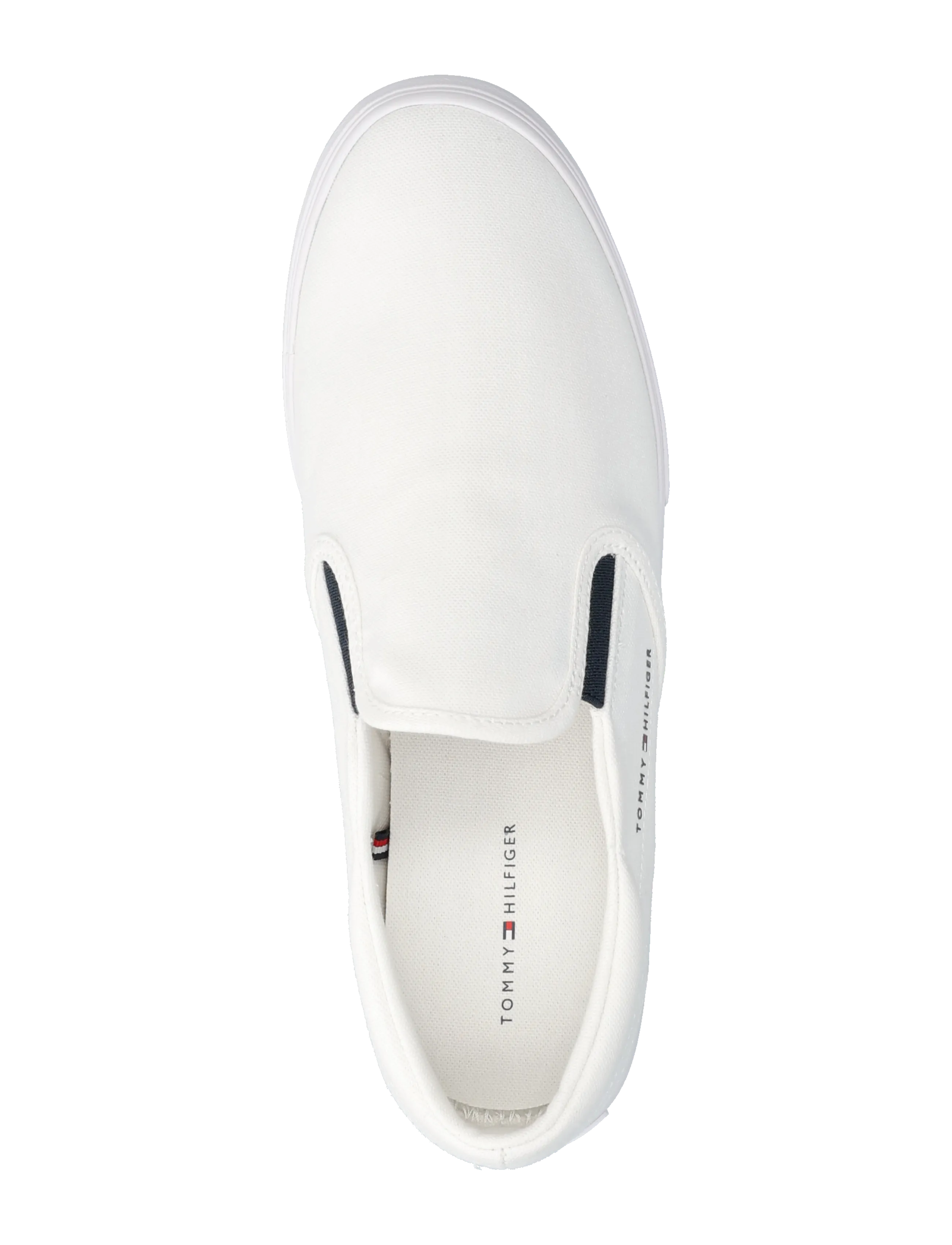 Tommy Hilfiger - VULC CORE SLIP ON - baskets slip-ons - white - 3