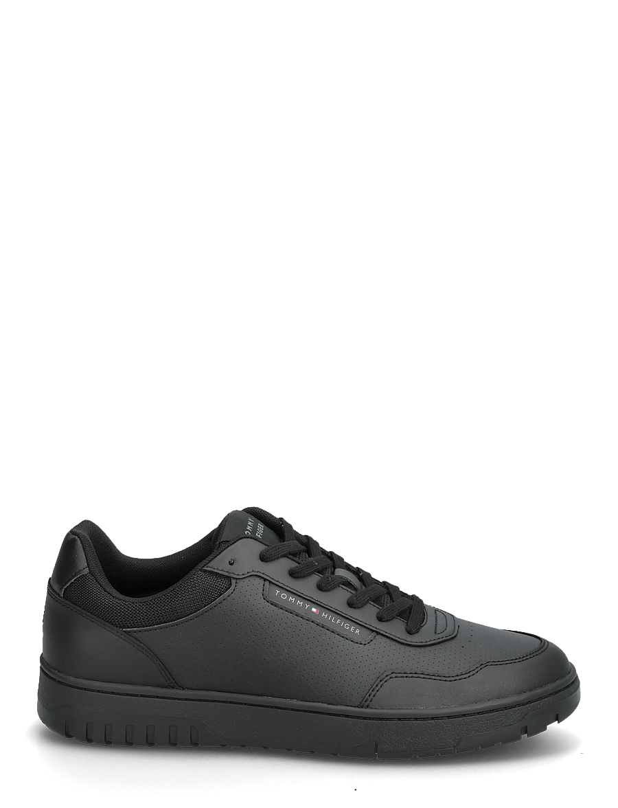Tommy Hilfiger - TH BASKET CORE LITE LTH - låga sneakers - black - 1