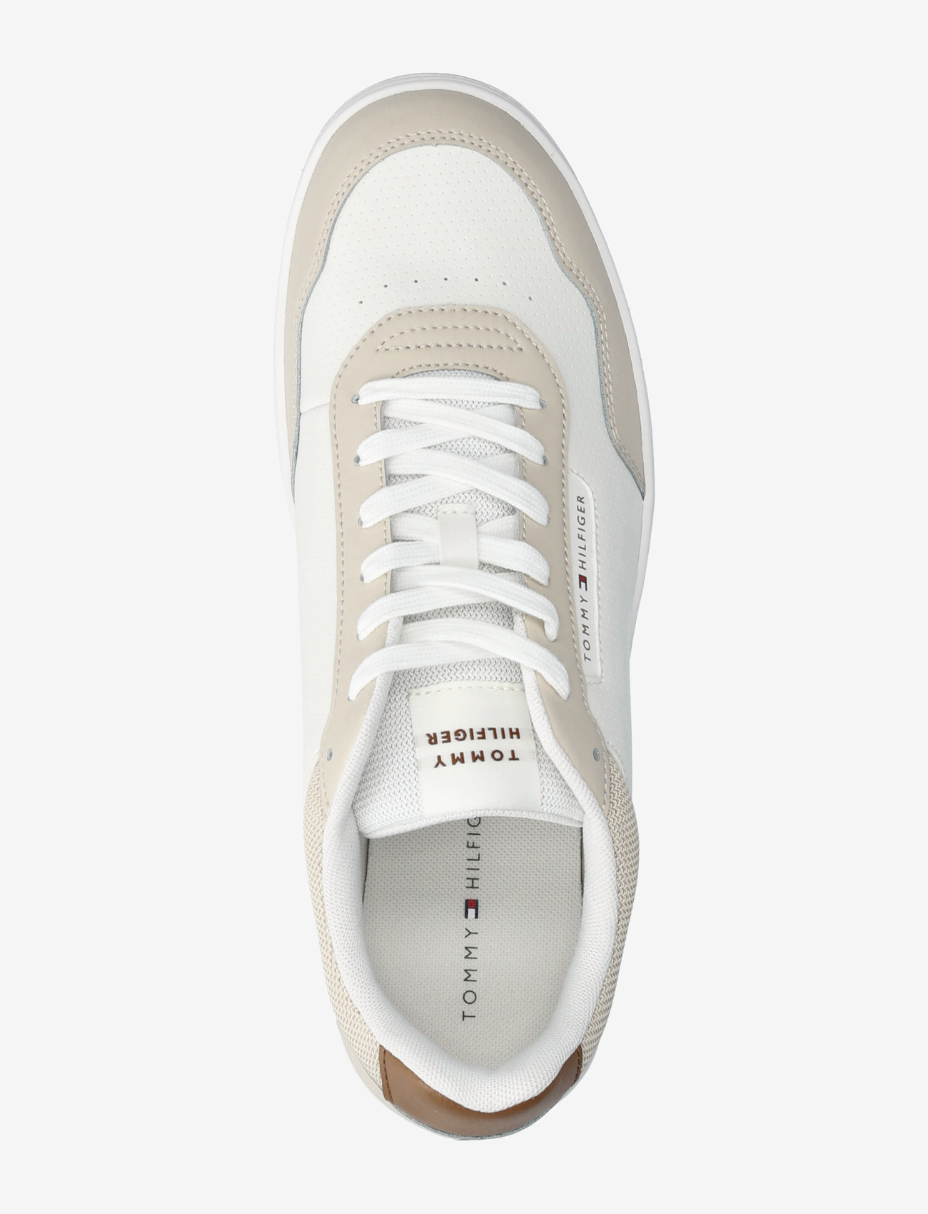 Tommy Hilfiger - BASKET CORE LITE LTH BLOCK - low tops - classic beige - 3