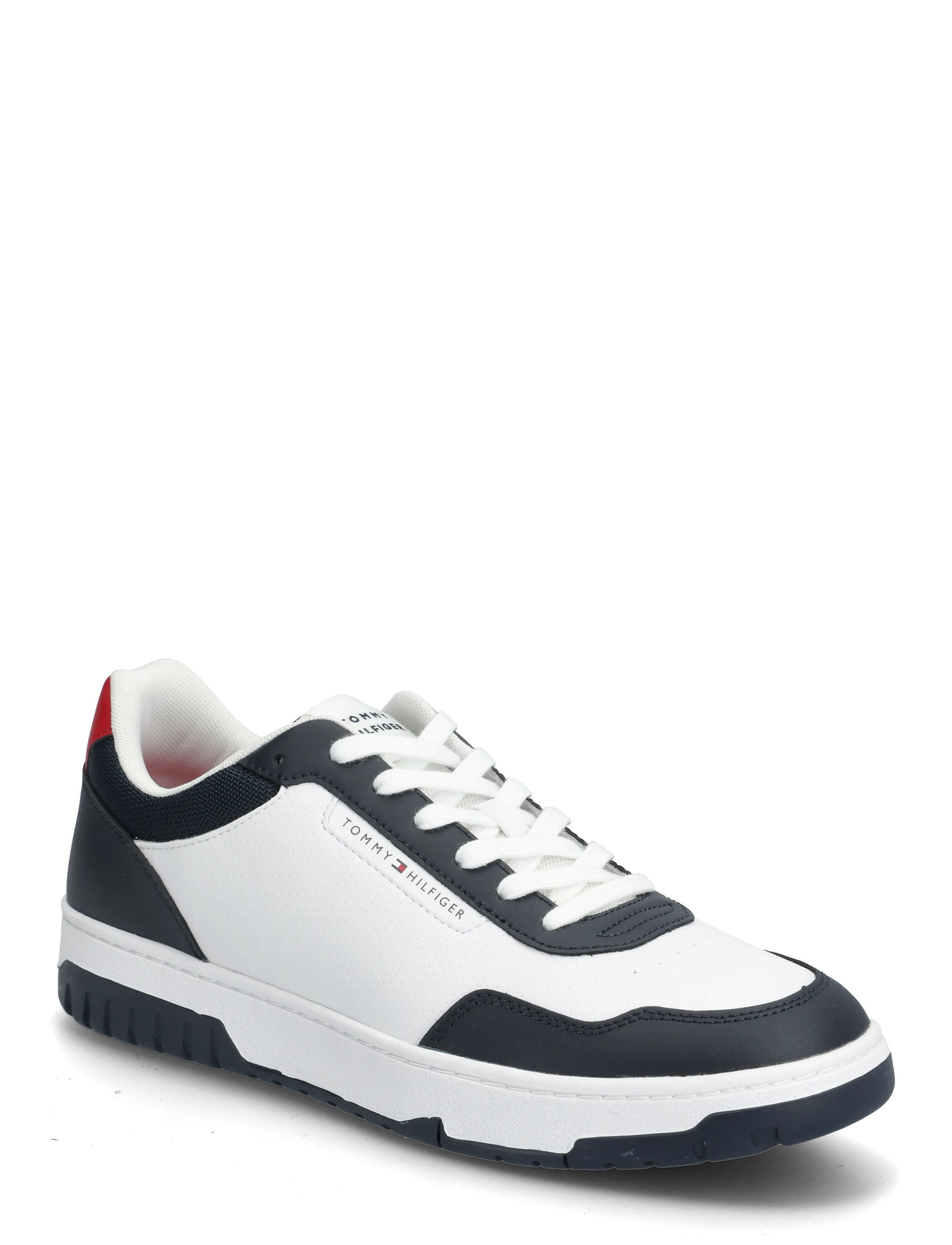Tommy Hilfiger Th Basket Core Lite Lth, Mænd, Basket Sneakers, Navy, Str: 40