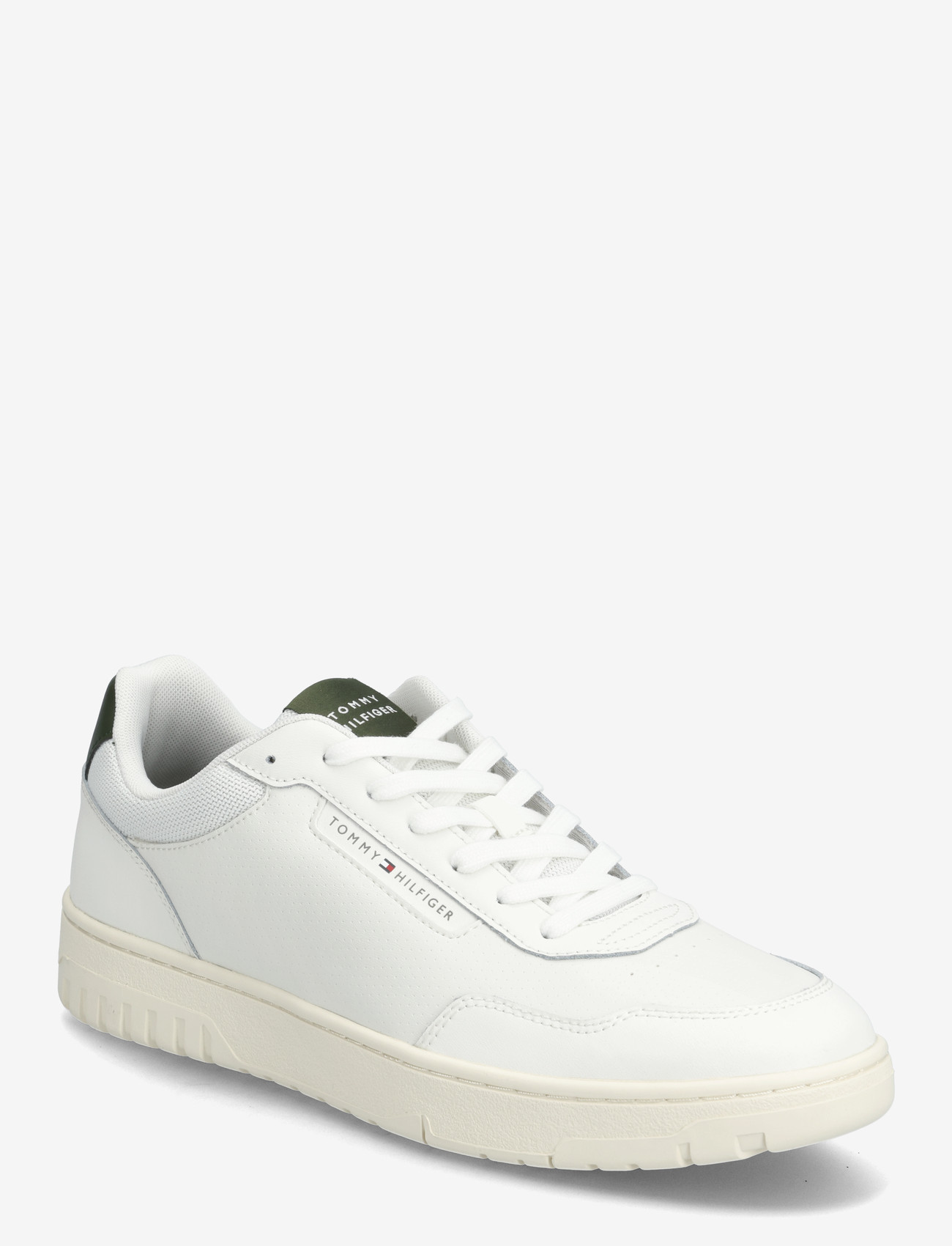Tommy Hilfiger - BASKET CORE LITE LTH BLOCK - lave sneakers - ecru - 0