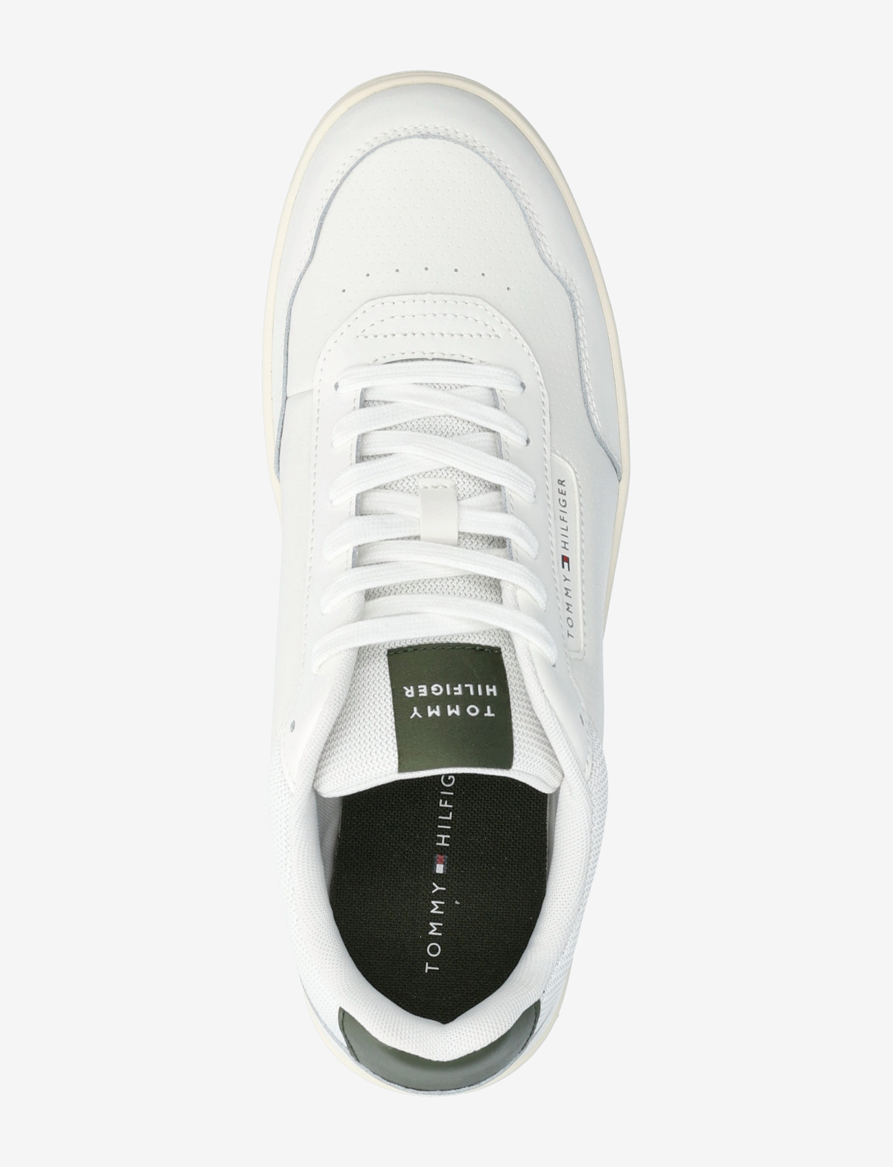 Tommy Hilfiger - BASKET CORE LITE LTH BLOCK - lave sneakers - ecru - 3