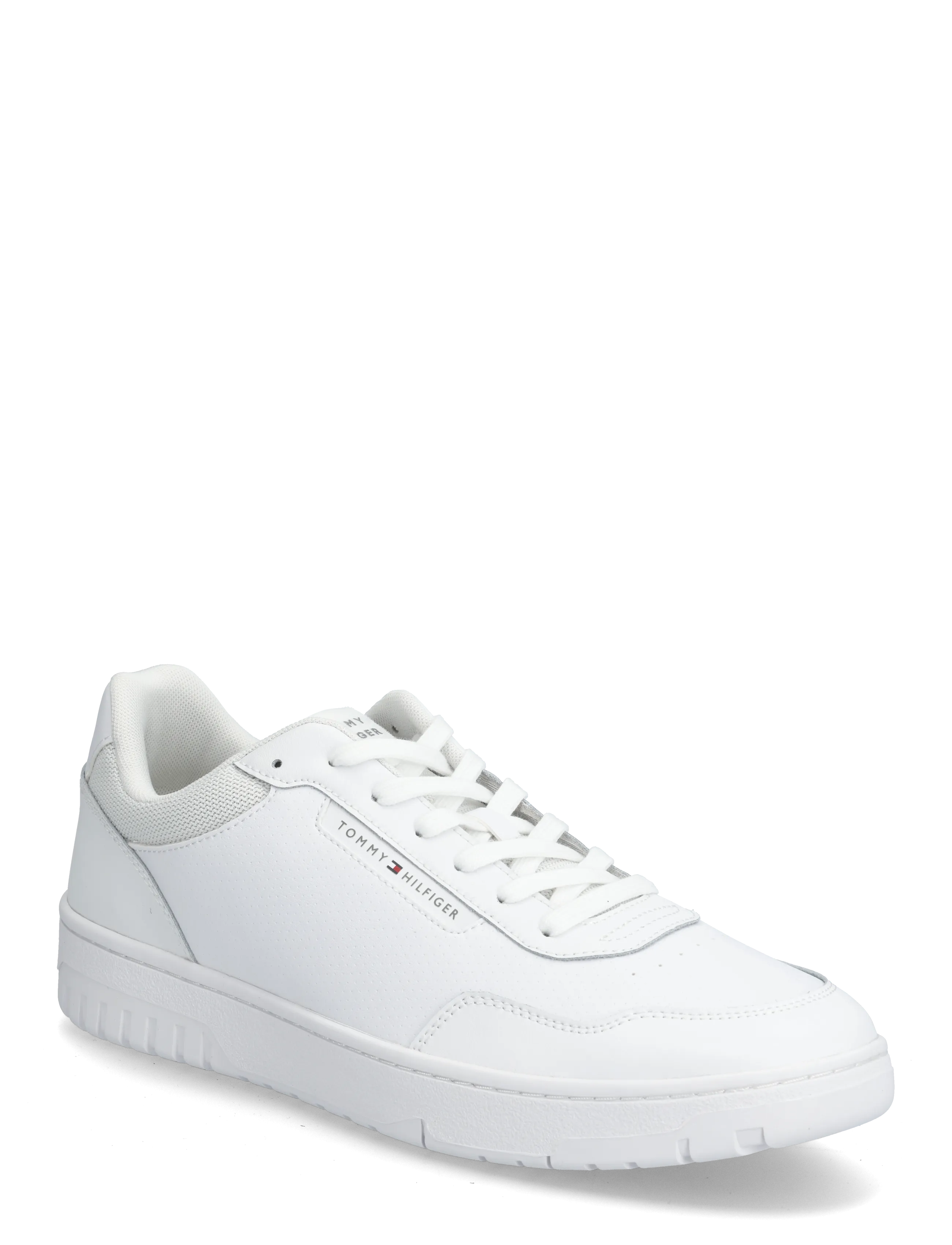 Tommy Hilfiger TH BASKET CORE LITE LTH - Skor - WHITE / white