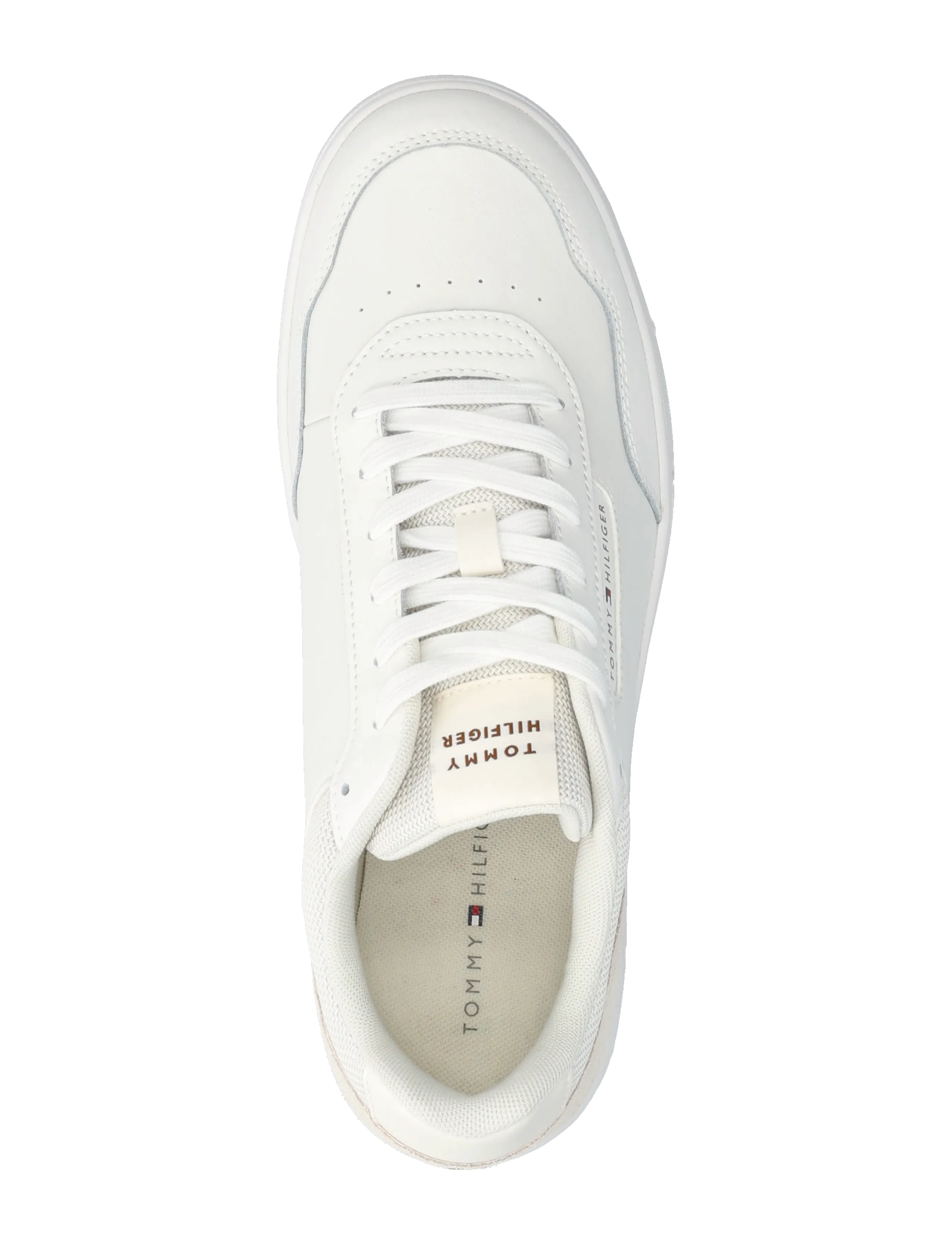 Tommy Hilfiger - TH BASKET CORE LITE LTH/SUEDE - ivory petal - 3