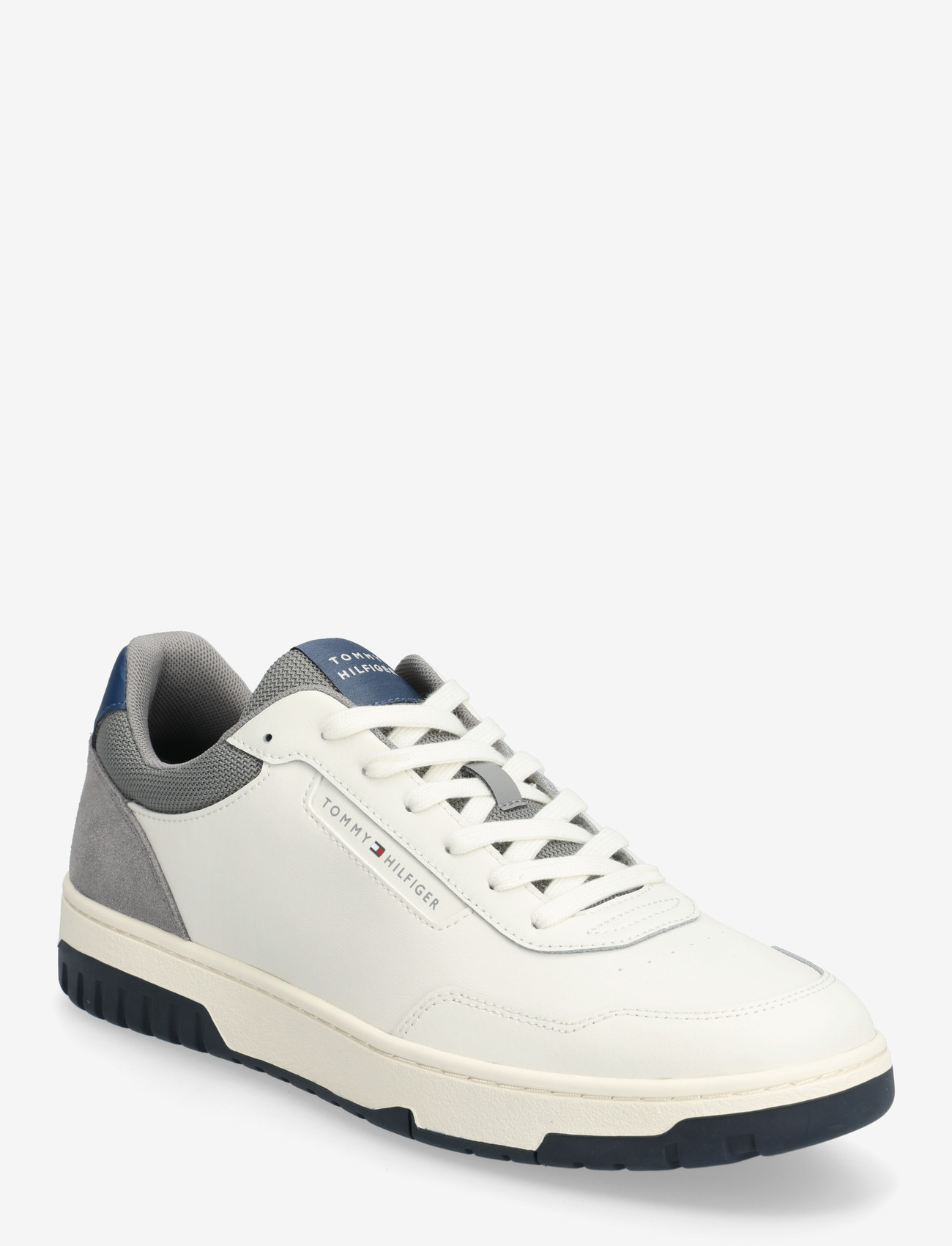 Tommy Hilfiger - TH BASKET CORE LITE LTH/SUEDE - lave sneakers - universal grey - 0