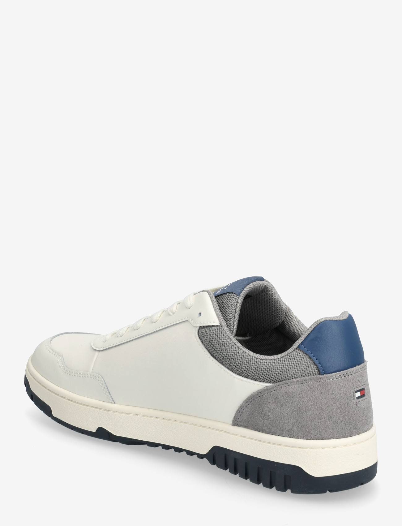 Tommy Hilfiger - TH BASKET CORE LITE LTH/SUEDE - lave sneakers - universal grey - 2