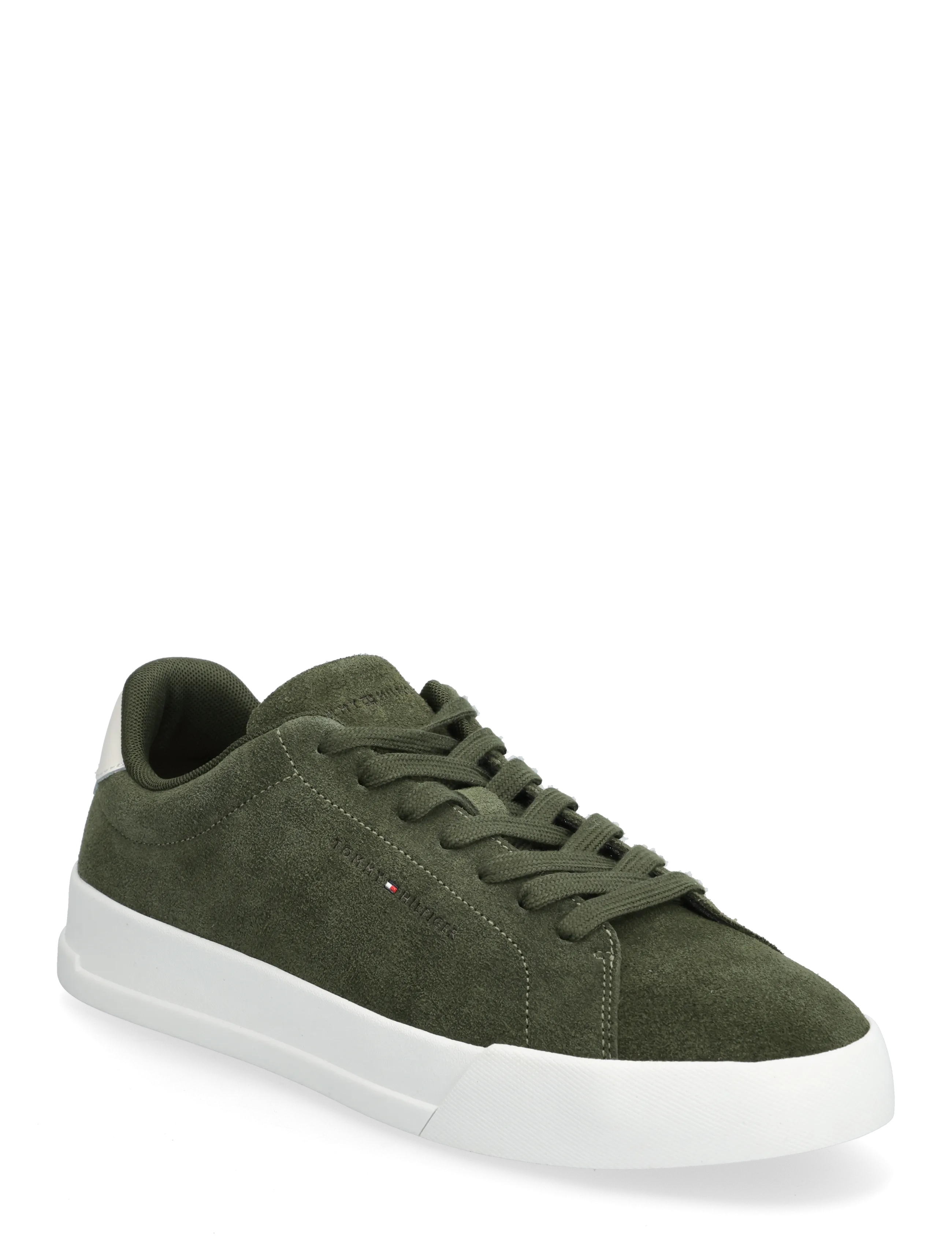 TOMMY HILFIGER Th Court Core Wildleder Khaki - 42 - Herren
