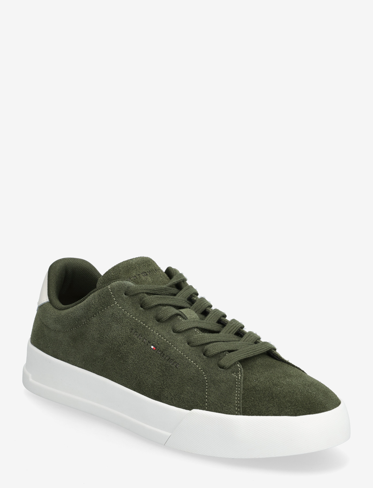 Tommy Hilfiger - TH COURT CORE SUEDE - lave sneakers - arctic spruce - 1