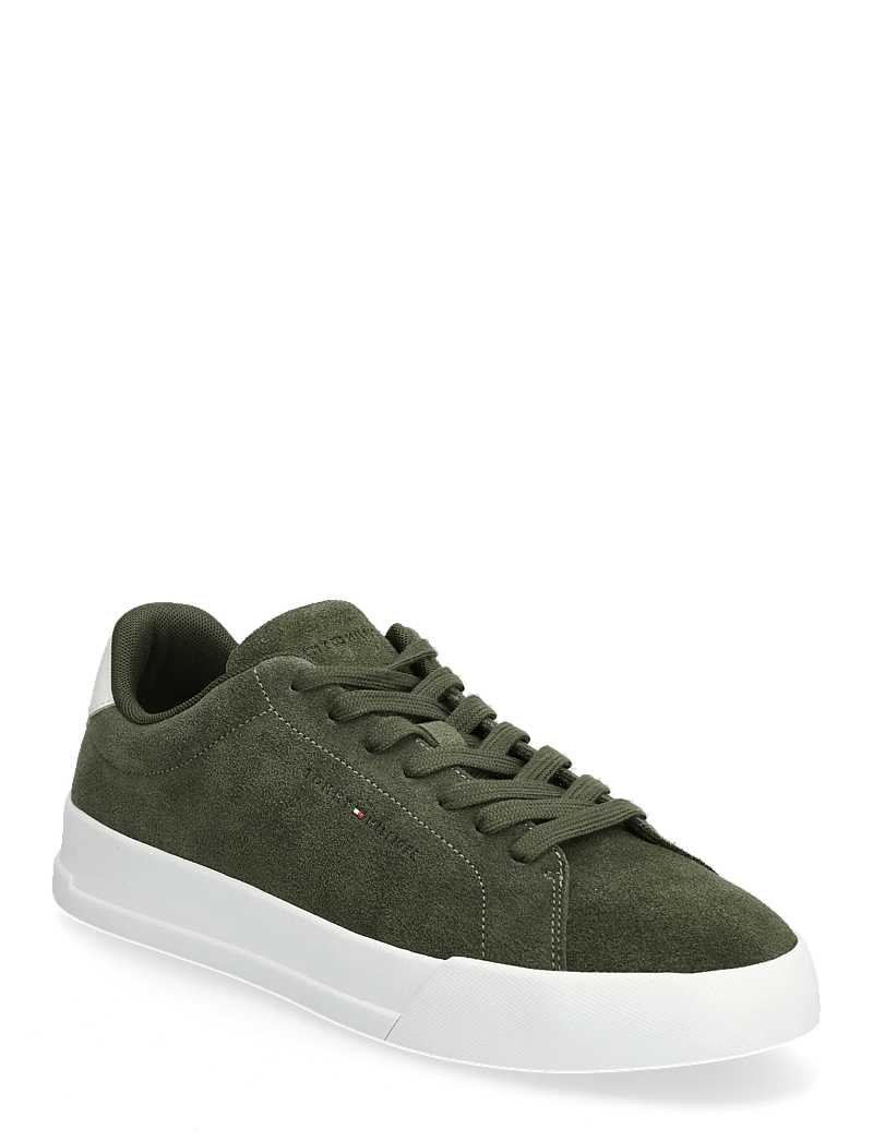 Tommy Hilfiger - TH COURT CORE SUEDE - lave sneakers - arctic spruce - 1