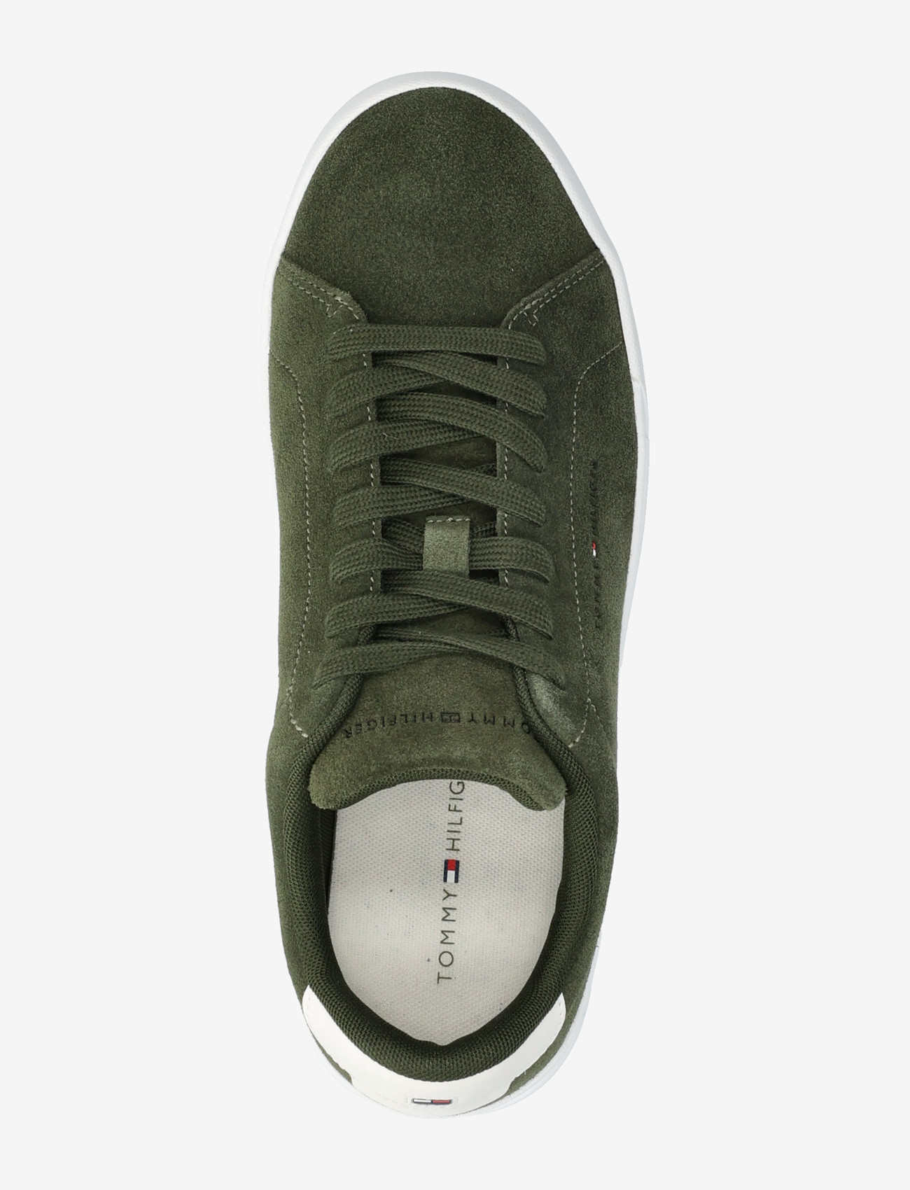 Tommy Hilfiger - TH COURT CORE SUEDE - lave sneakers - arctic spruce - 4