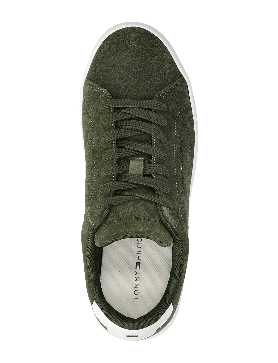 Tommy Hilfiger - TH COURT CORE SUEDE - baskets basses - arctic spruce - 4