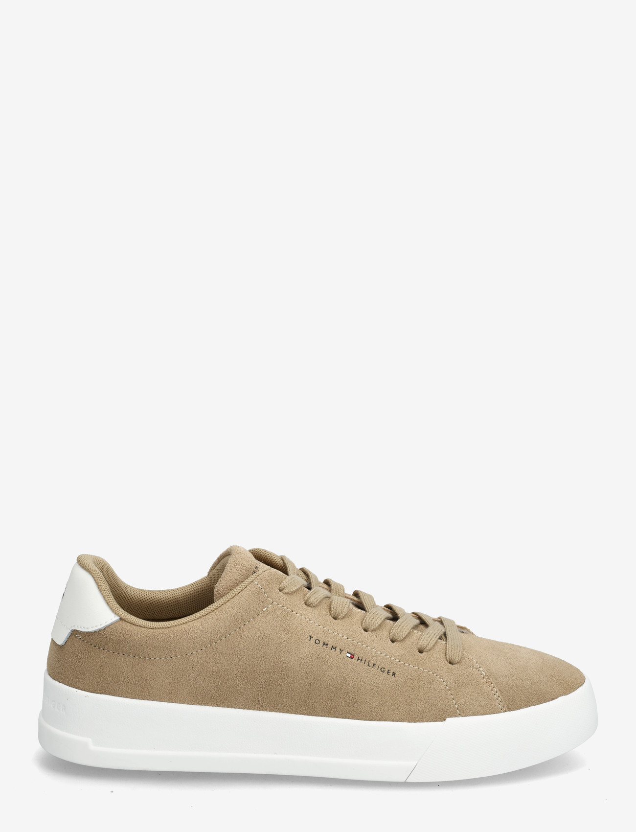 Tommy Hilfiger - TH COURT CORE SUEDE - niedriger schnitt - driftwood taupe - 1