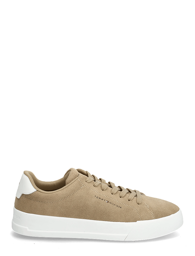 Tommy Hilfiger - TH COURT CORE SUEDE - niedriger schnitt - driftwood taupe - 1