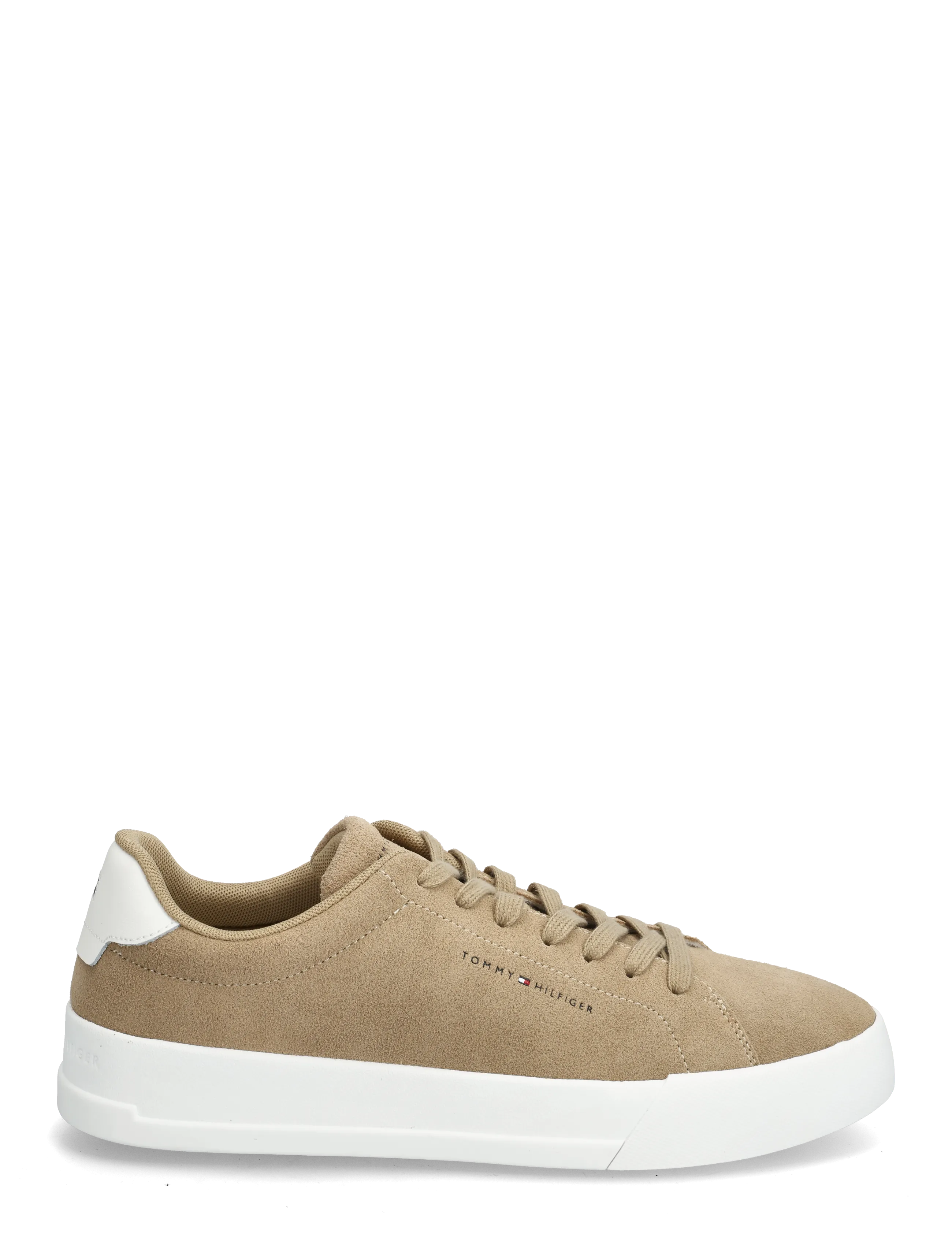 Tommy Hilfiger - TH COURT CORE SUEDE - niedriger schnitt - driftwood taupe - 1
