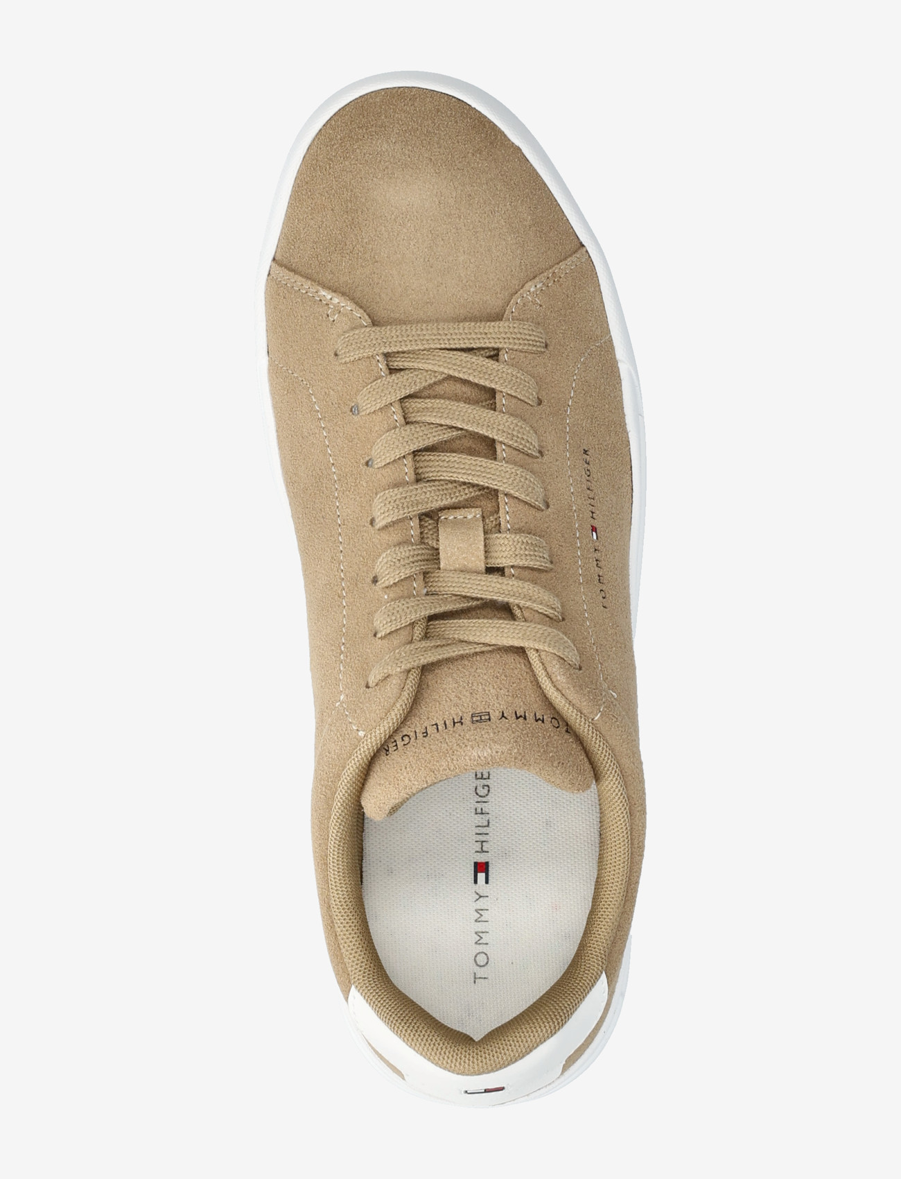 Tommy Hilfiger - TH COURT CORE SUEDE - niedriger schnitt - driftwood taupe - 3