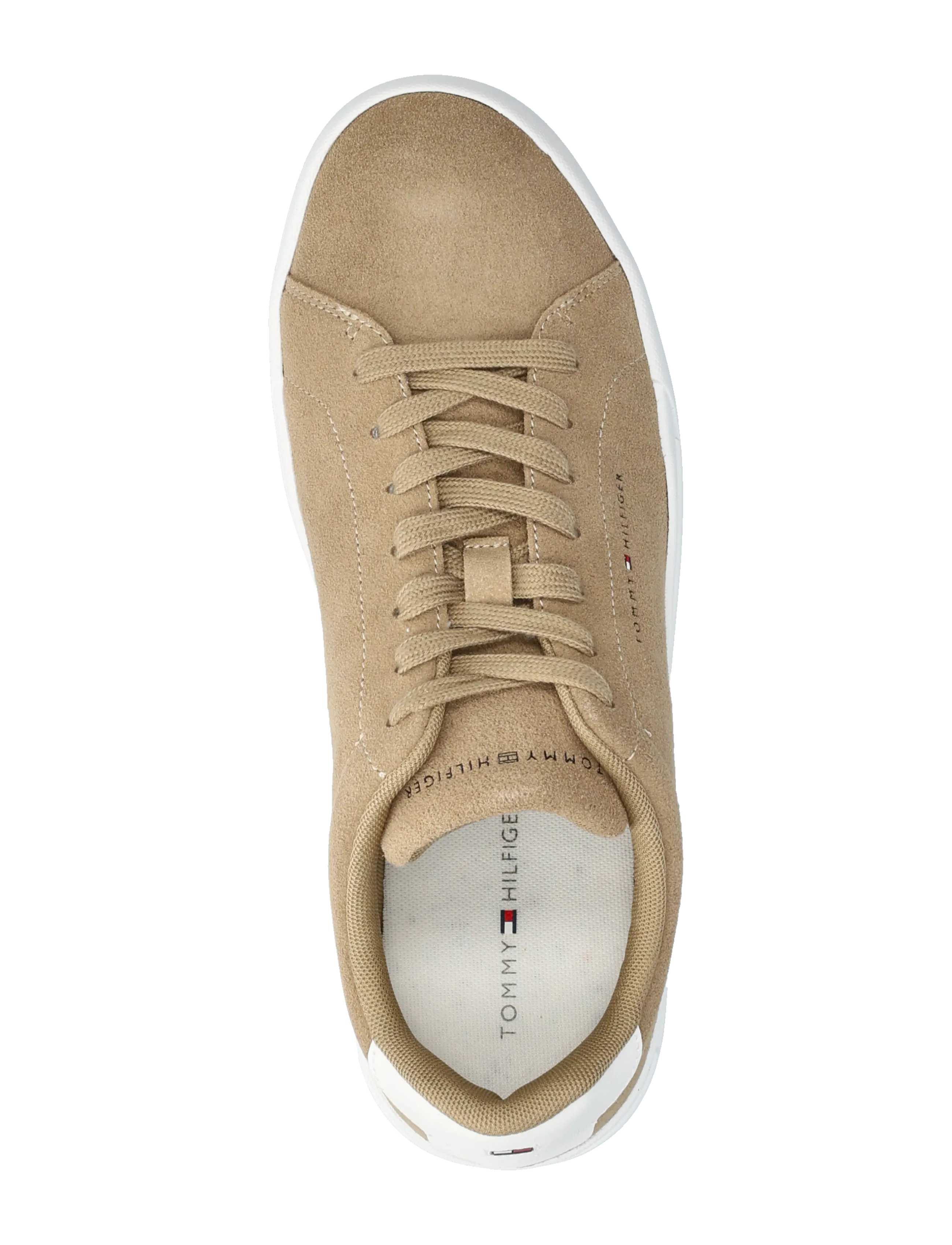 Tommy Hilfiger - TH COURT CORE SUEDE - niedriger schnitt - driftwood taupe - 3