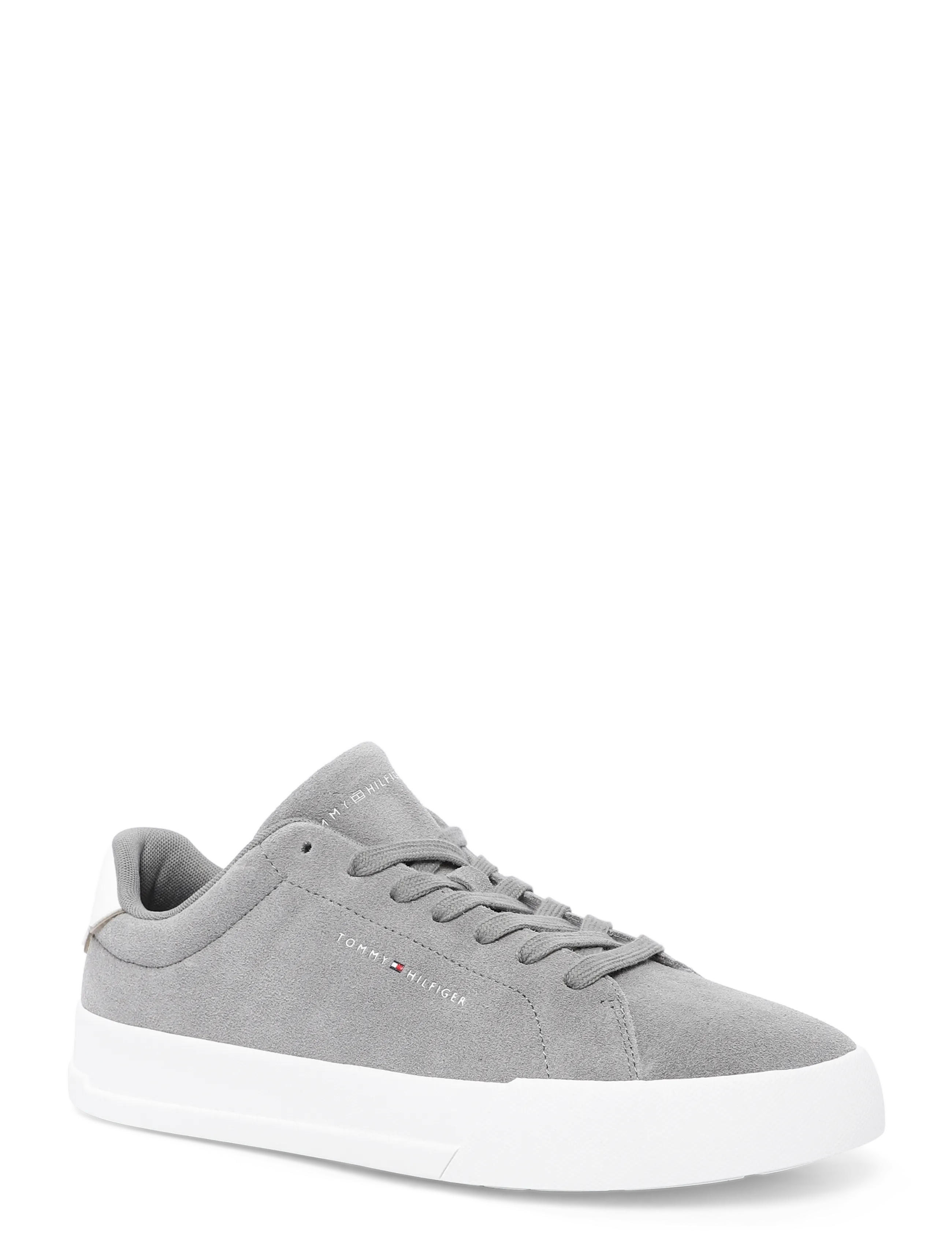Tommy Hilfiger TH COURT CORE SUEDE - Low-Top Sneaker - HYDROGEN GREY / grey
