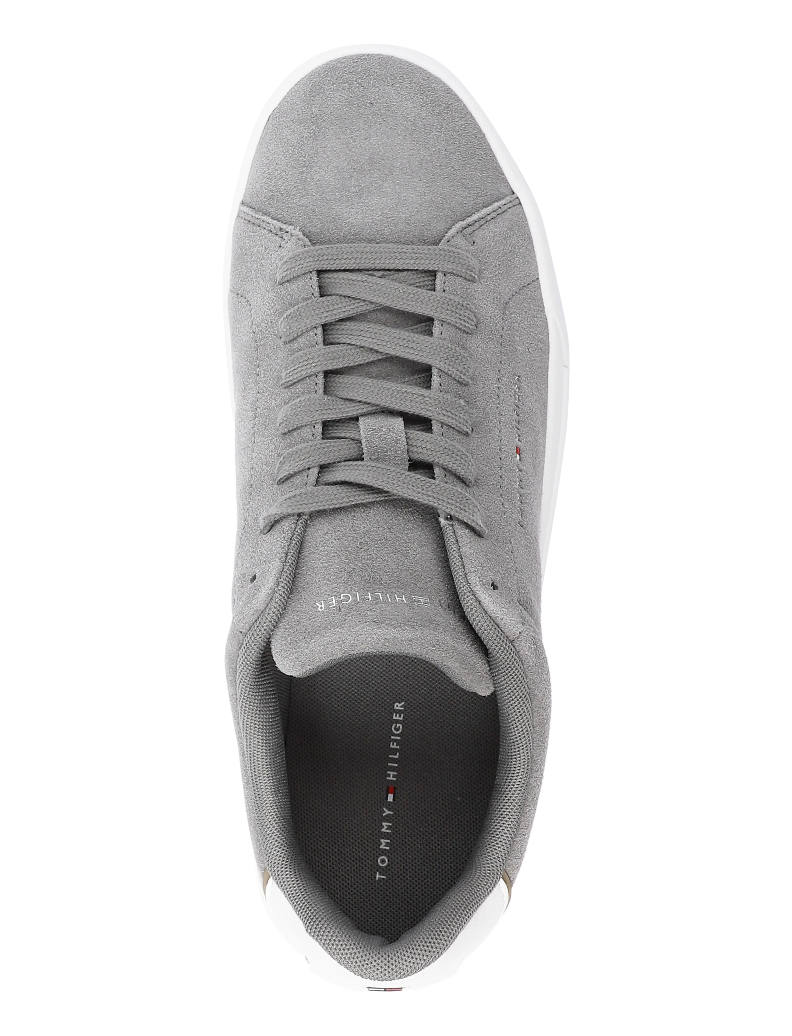 Tommy Hilfiger - TH COURT CORE SUEDE - low-top sneaker - hydrogen grey - 3