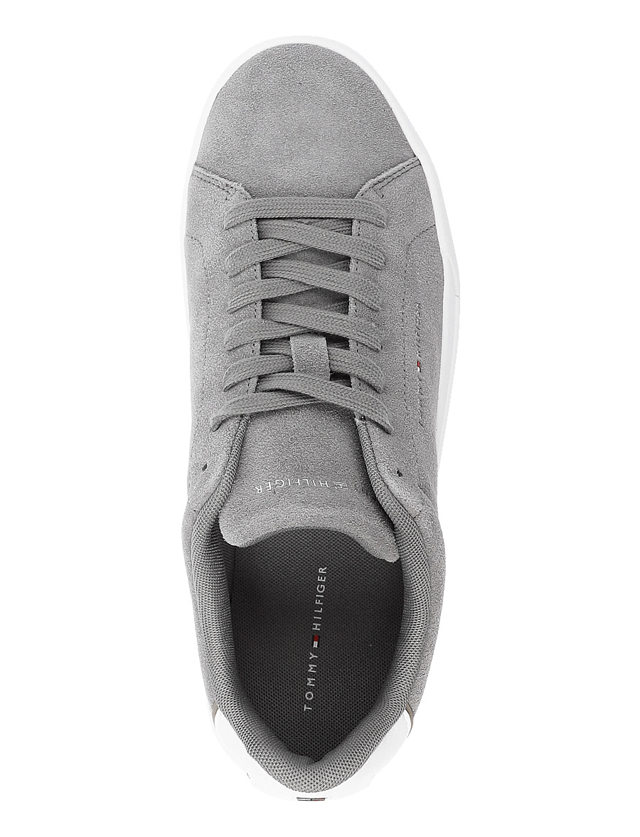 Tommy Hilfiger - TH COURT CORE SUEDE - low-top sneaker - hydrogen grey - 3