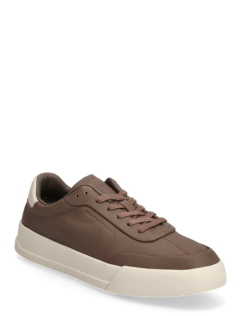 Tommy Hilfiger - TH COURT BEST LUX - lave sneakers - legacy brown - 0
